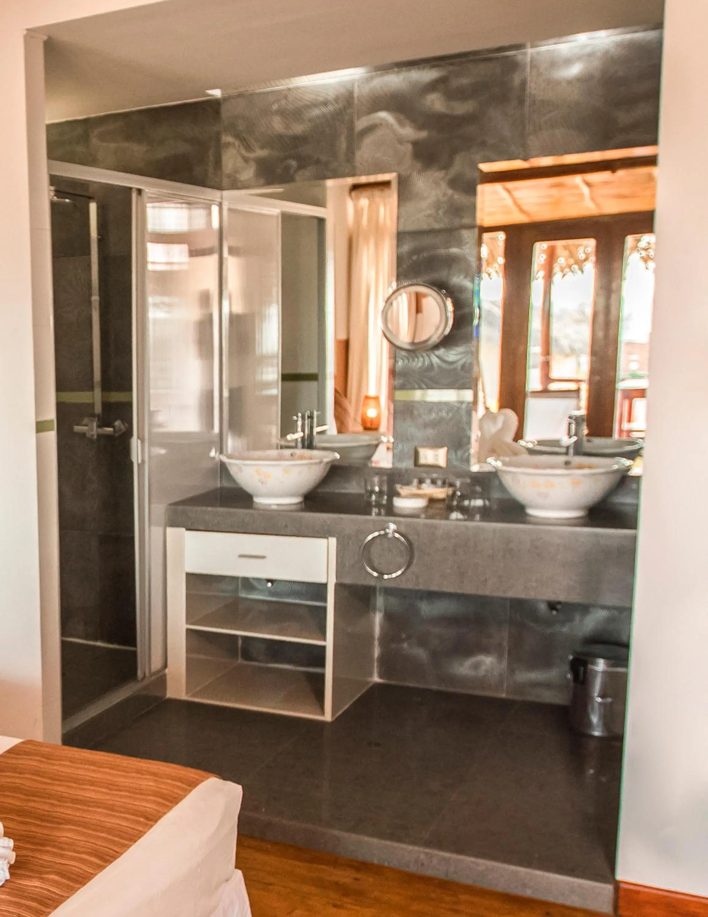Bathroom, Bed in Vichayito Bungalows & Carpas by Aranwa Hotels