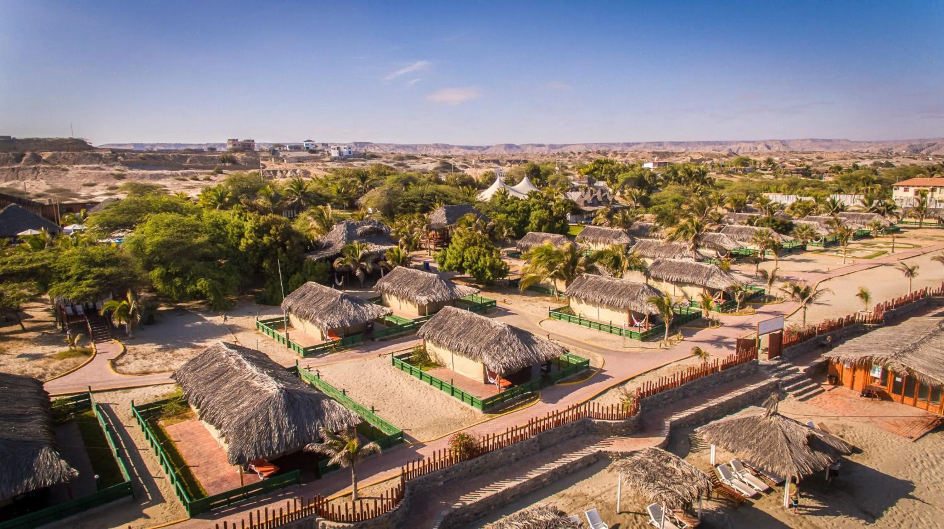 Bird's eye view in Vichayito Bungalows & Carpas by Aranwa Hotels