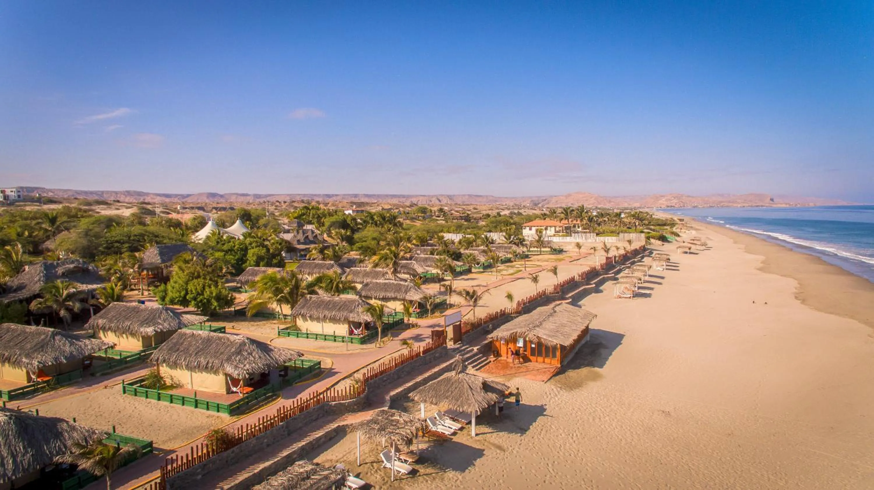 Bird's eye view in Vichayito Bungalows & Carpas by Aranwa Hotels