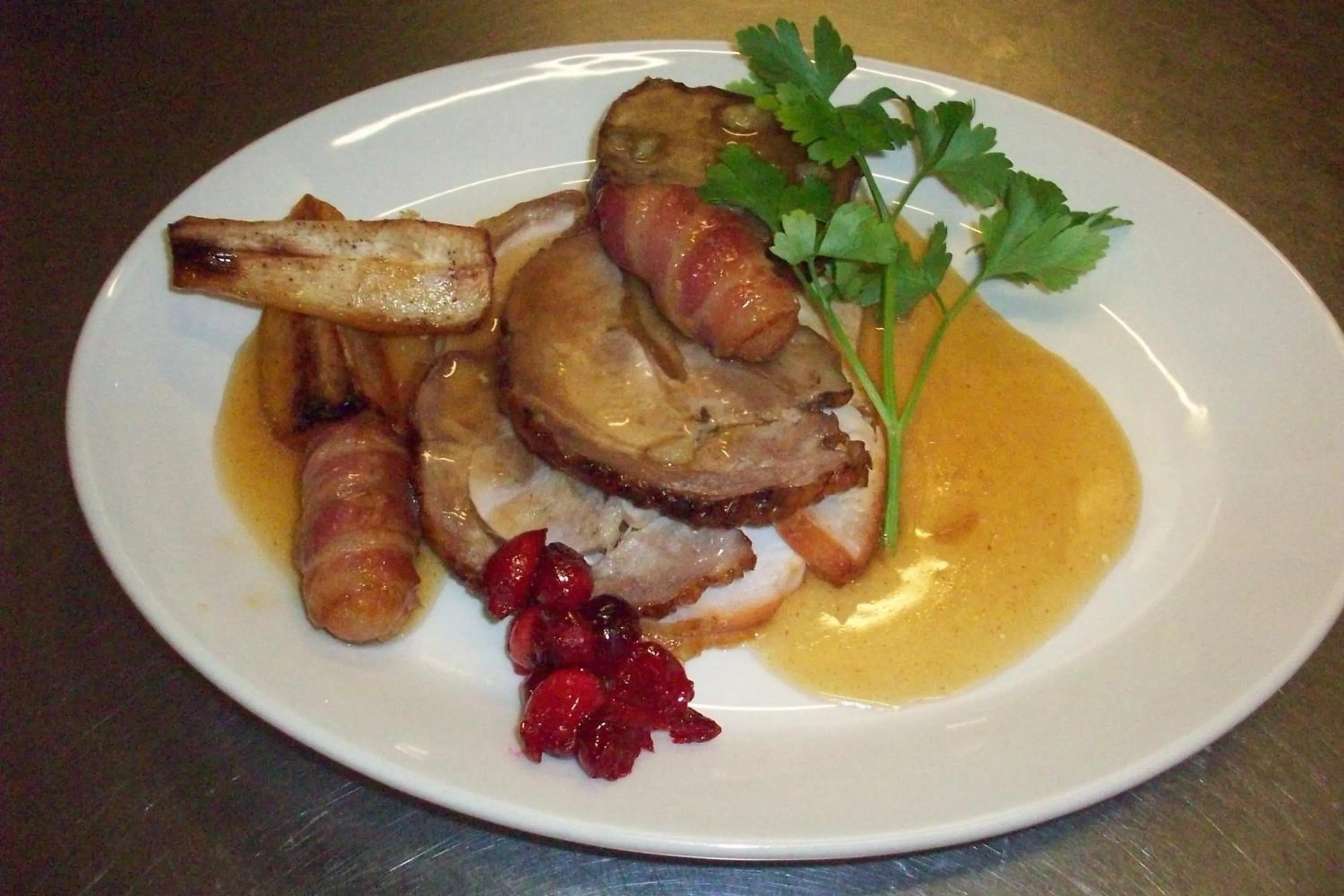 Dinner in Lairg Highland Hotel