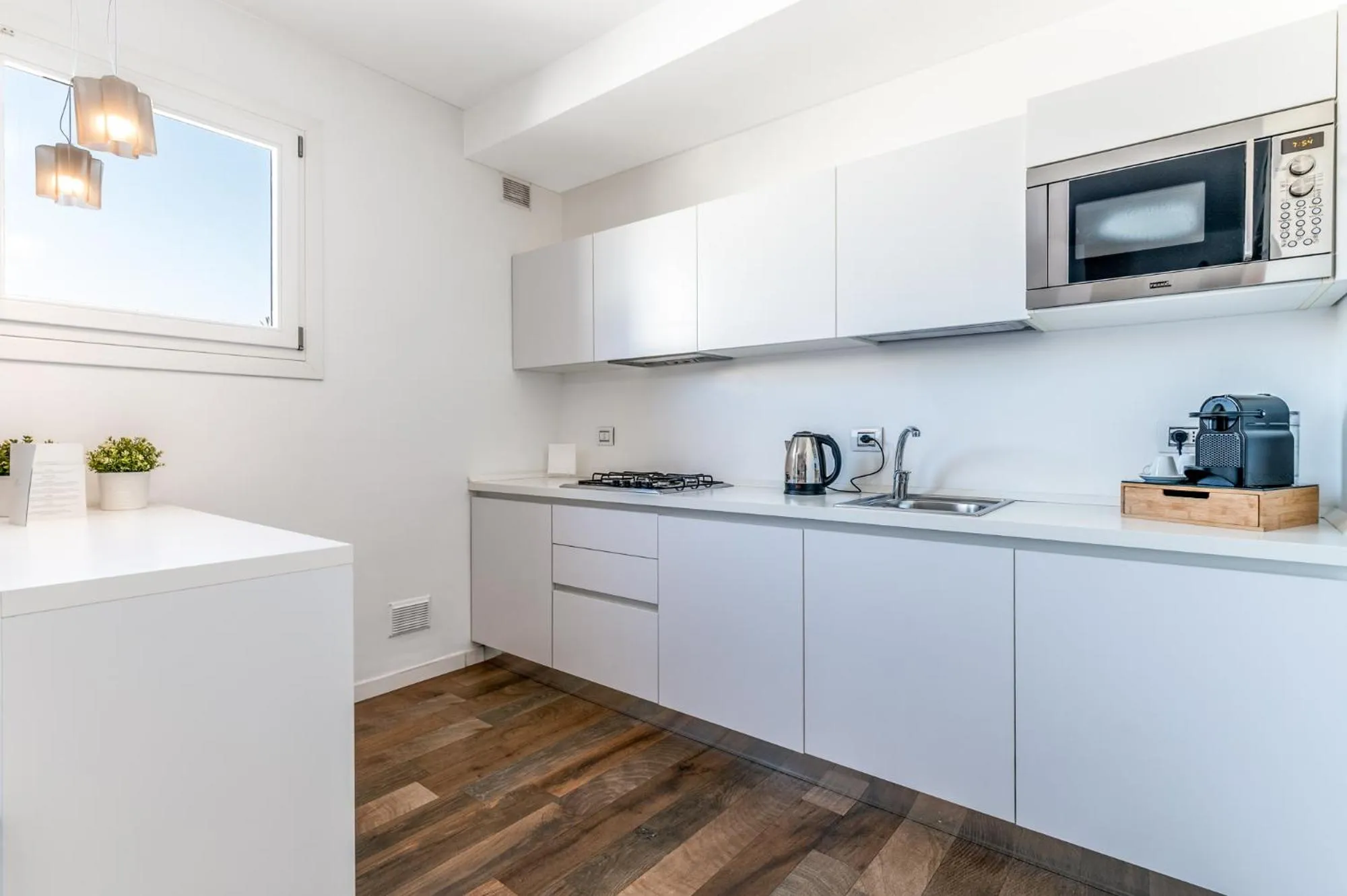 Kitchen or kitchenette in Santo Stefano Raro Rooms Collection