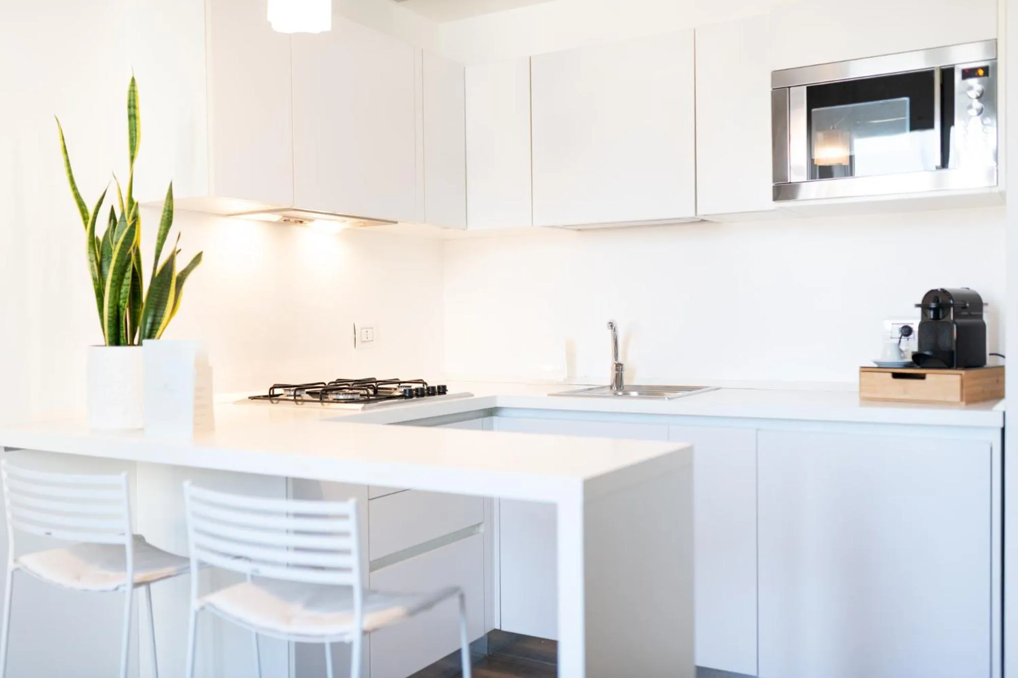 Kitchen or kitchenette in Santo Stefano Raro Rooms Collection