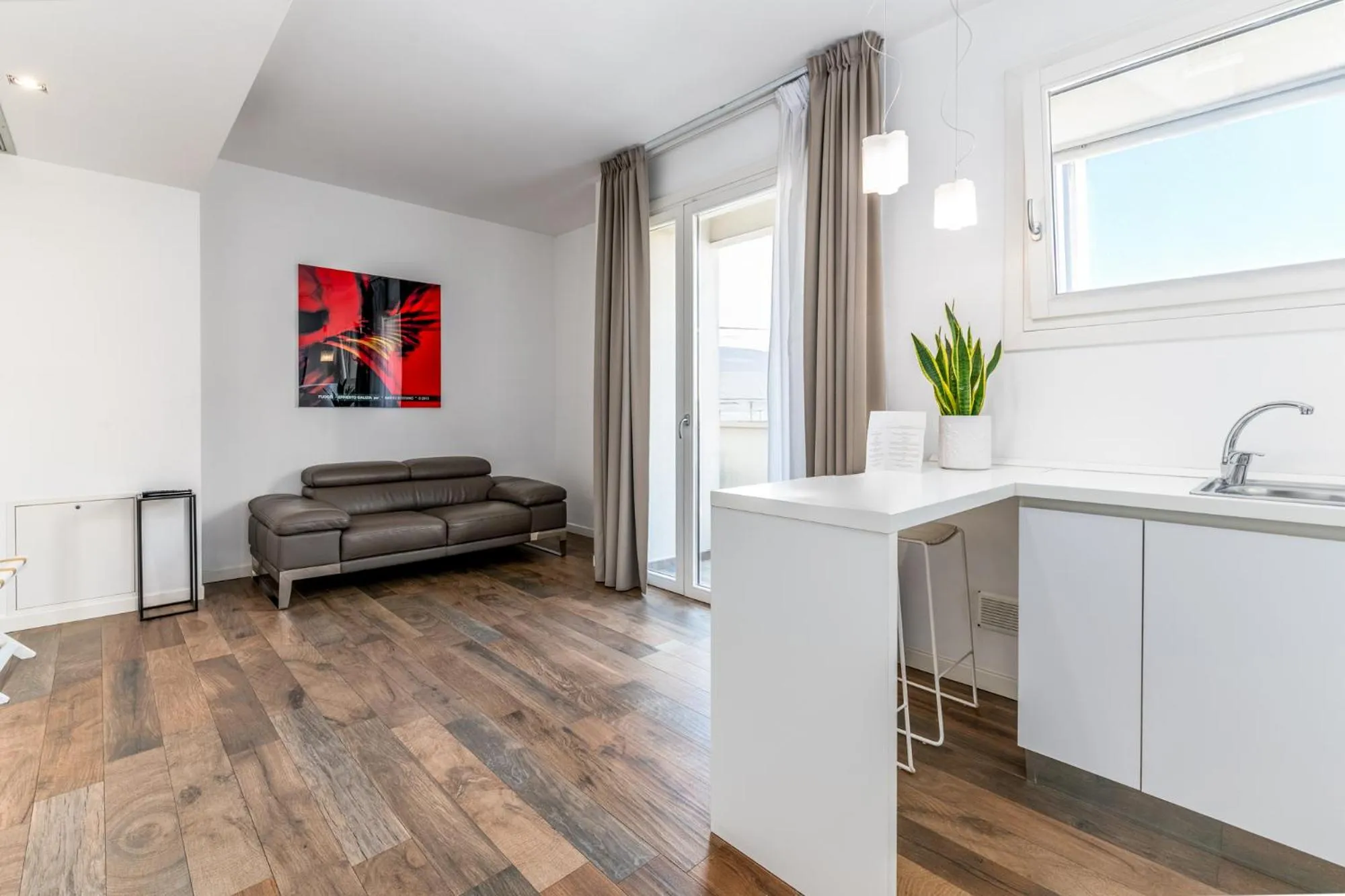 Kitchen or kitchenette in Santo Stefano Raro Rooms Collection