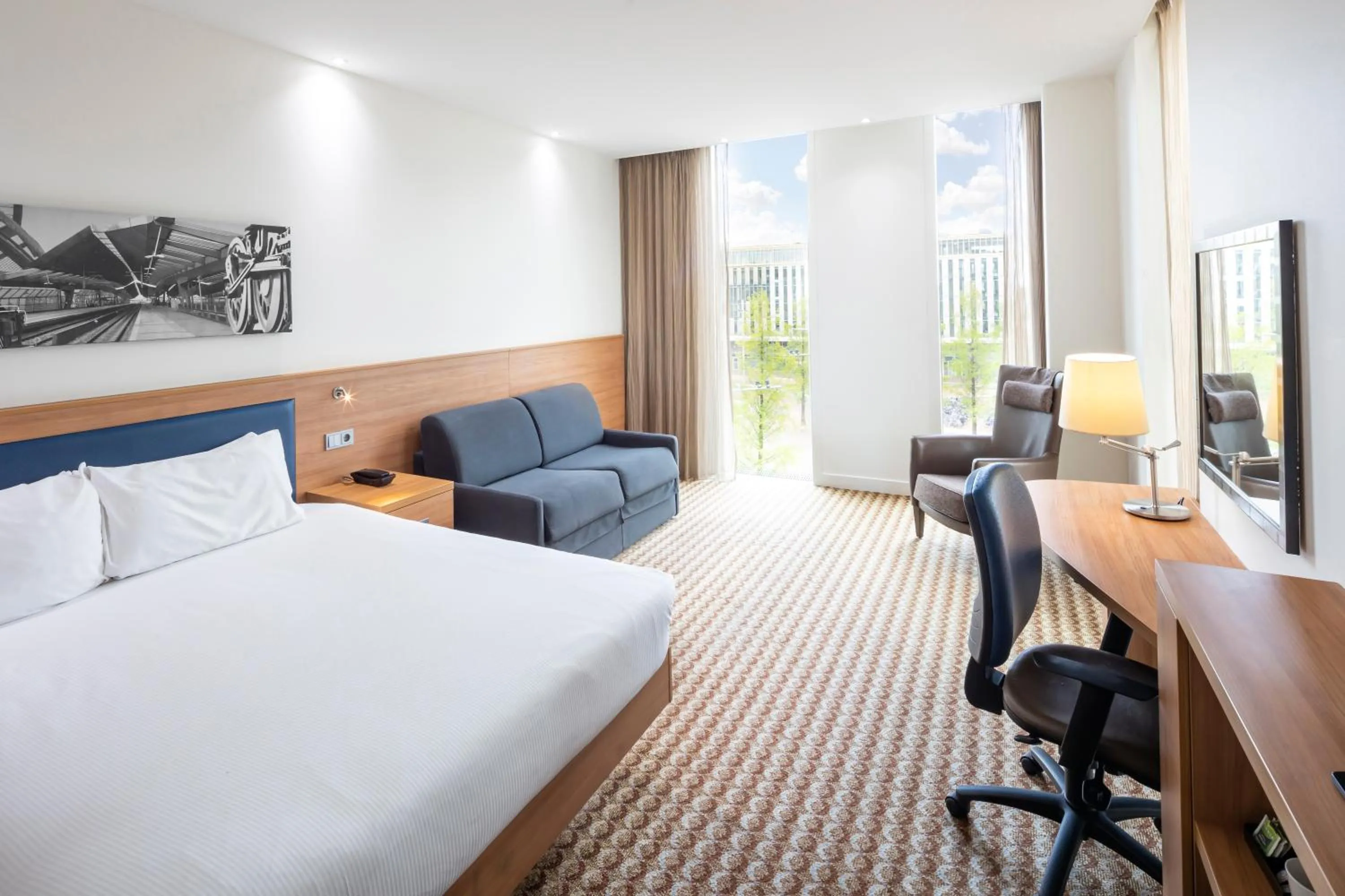 Bed in Hampton By Hilton Amsterdam Arena Boulevard