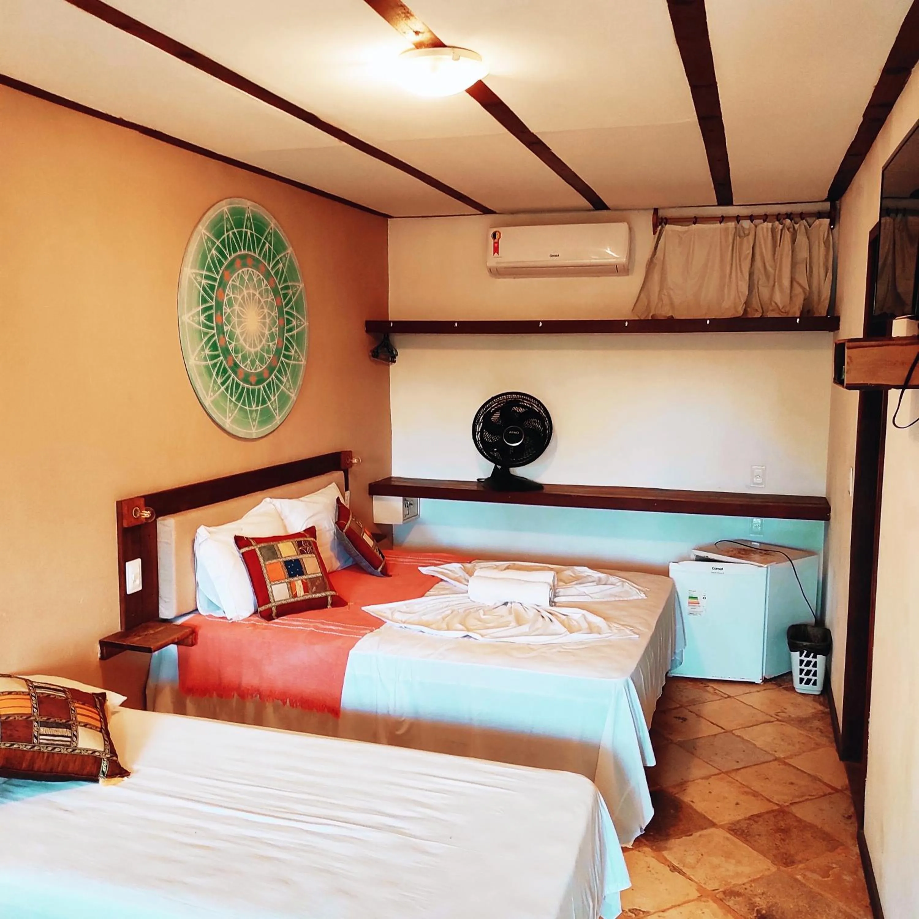 Bed in Pousada Tropical Brasil Jeri