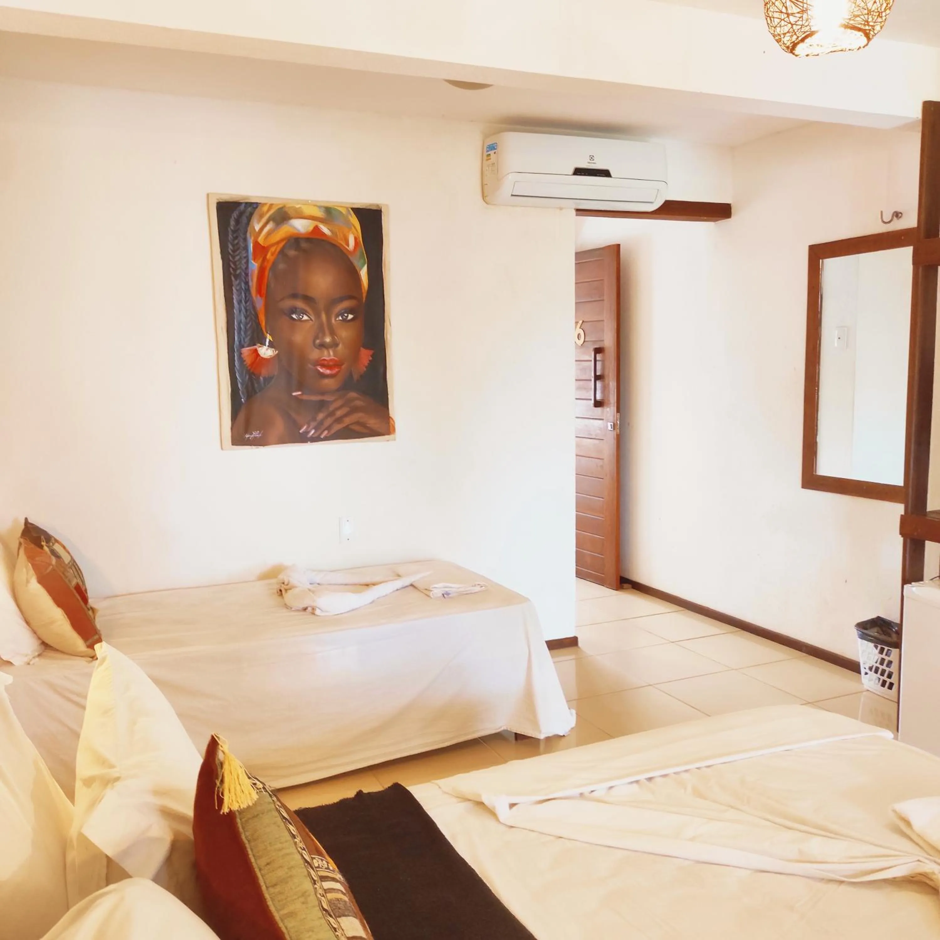 Bed in Pousada Tropical Brasil Jeri