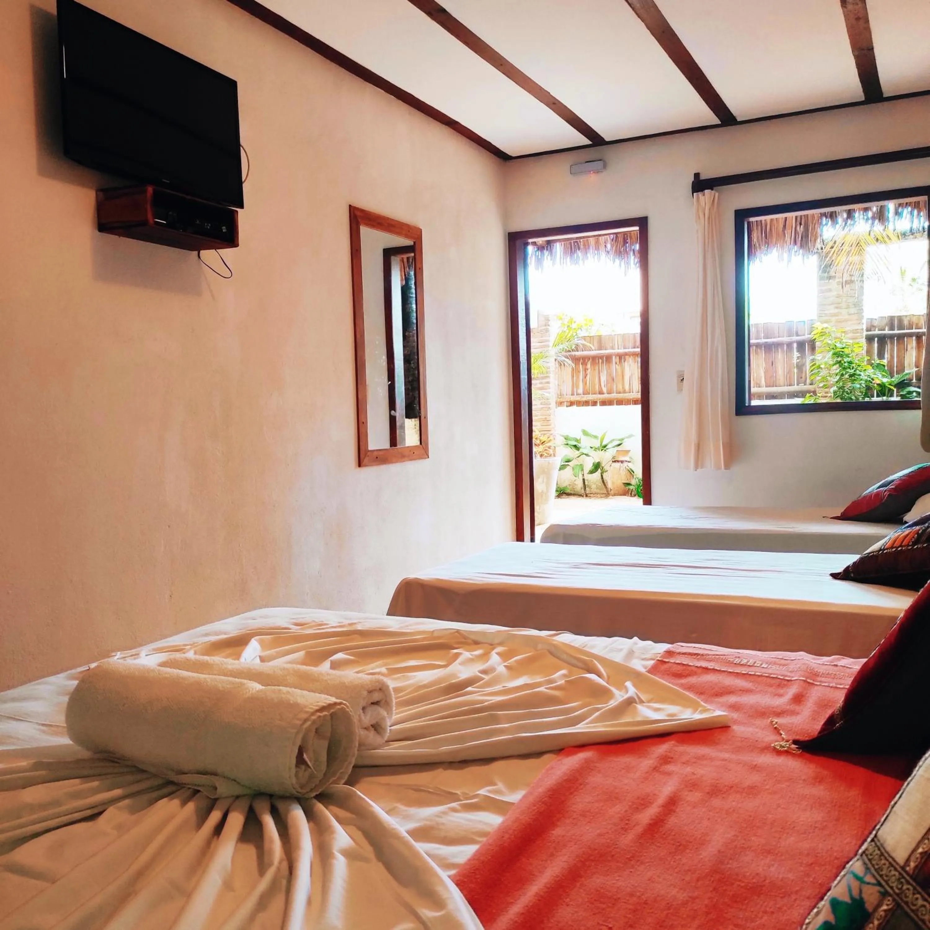 Bed in Pousada Tropical Brasil Jeri