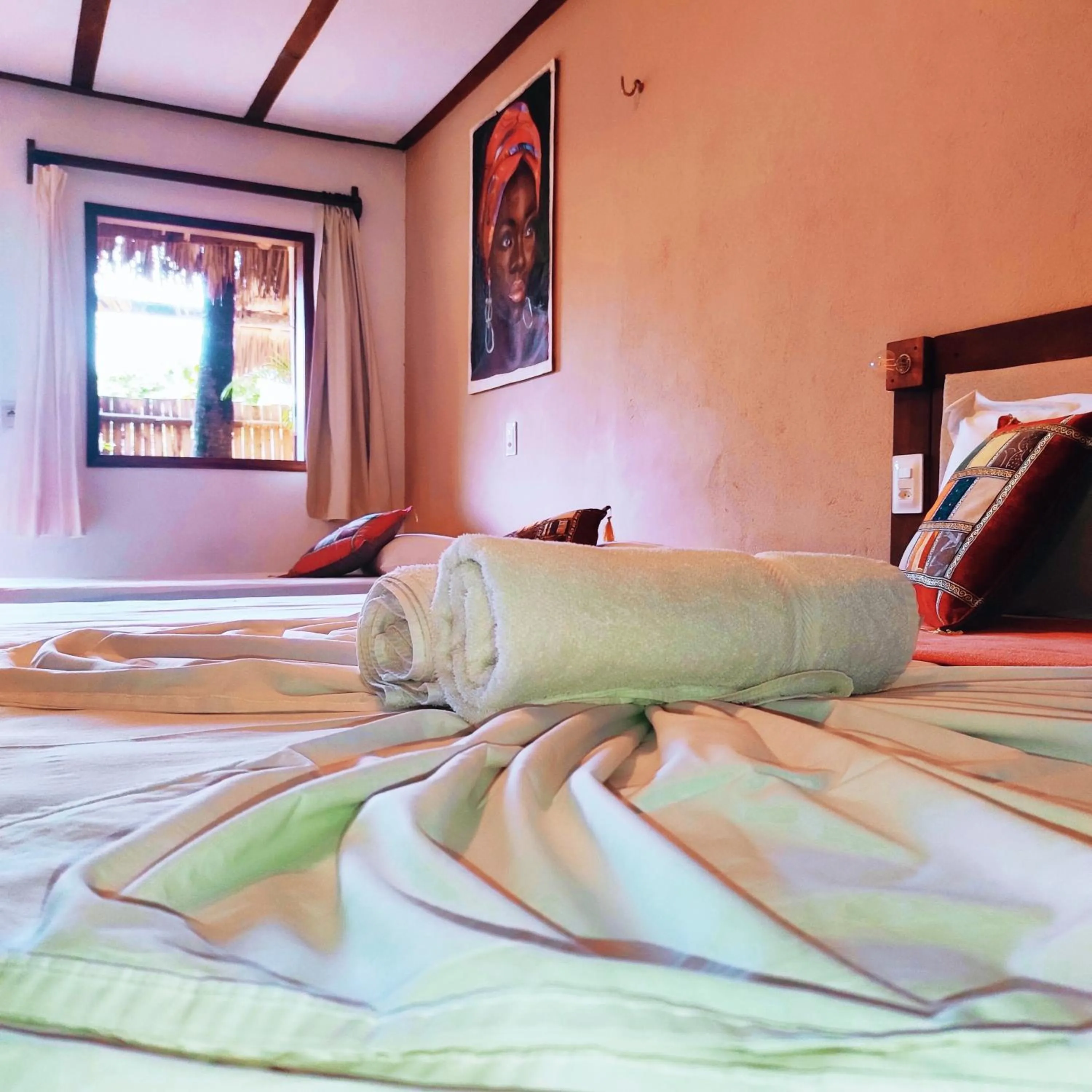 Bed in Pousada Tropical Brasil Jeri