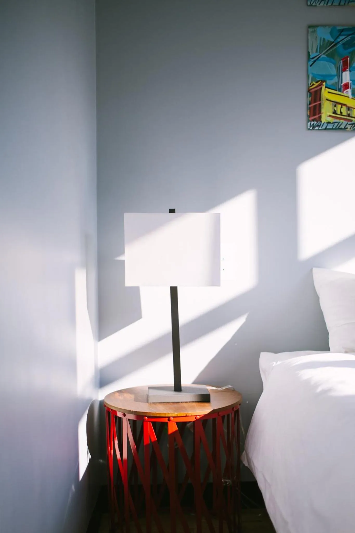 Decorative detail, Bed in The Local NY