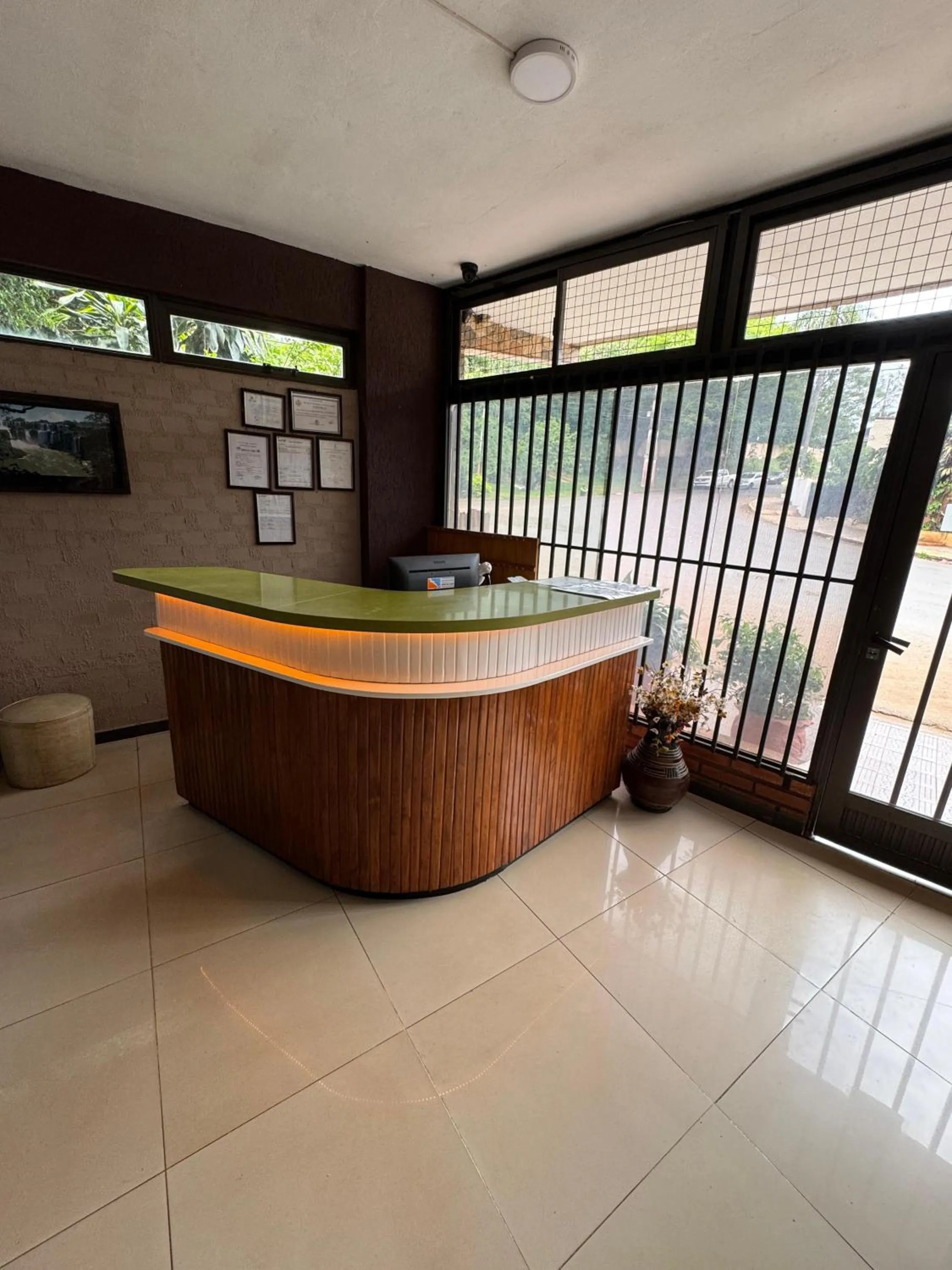 Lobby or reception in La Familia Hotel