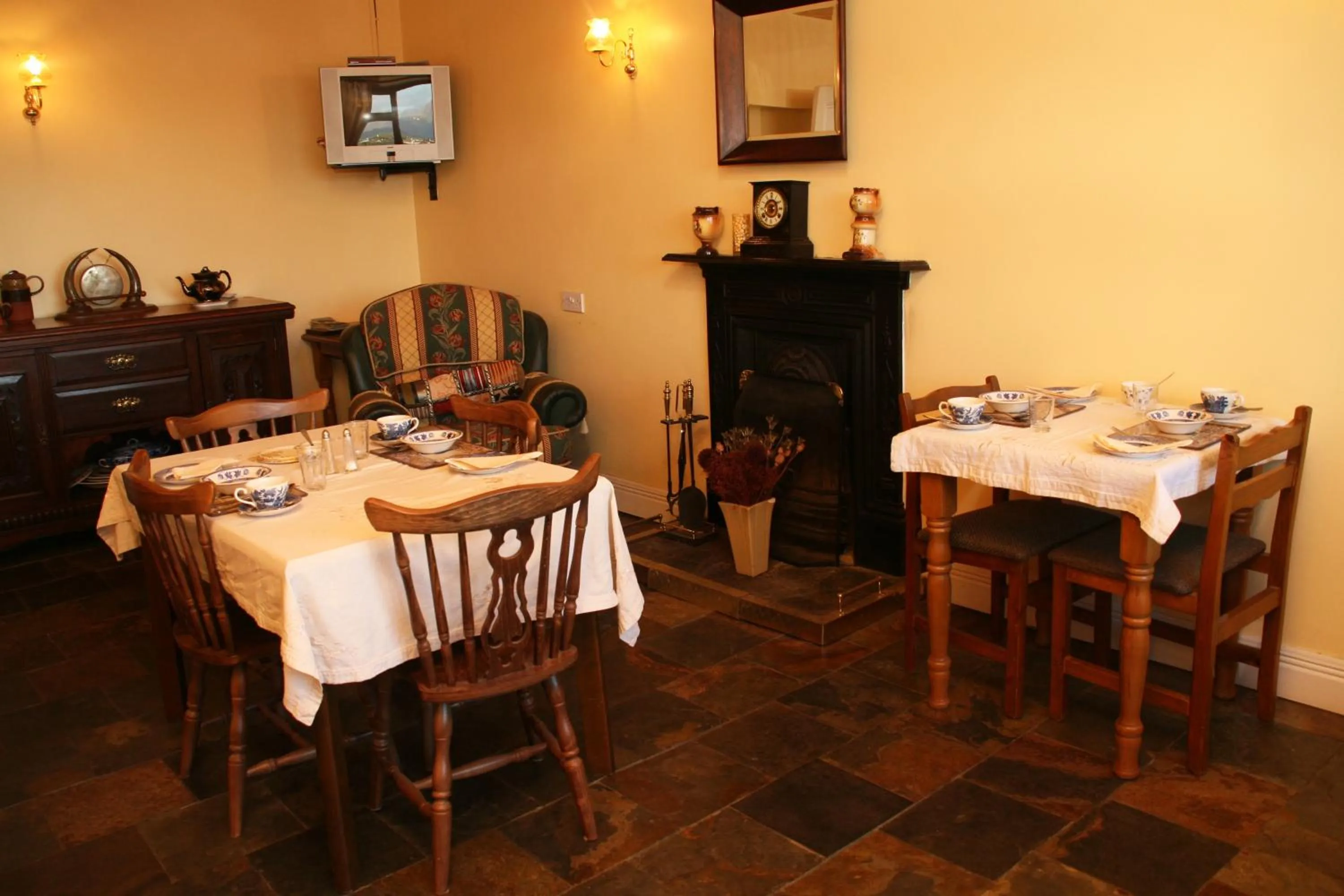 Dining area in Castlehouse B&B