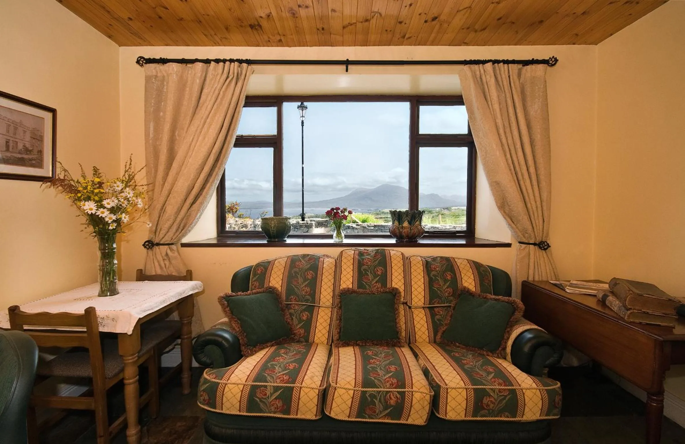 Living room in Castlehouse B&B