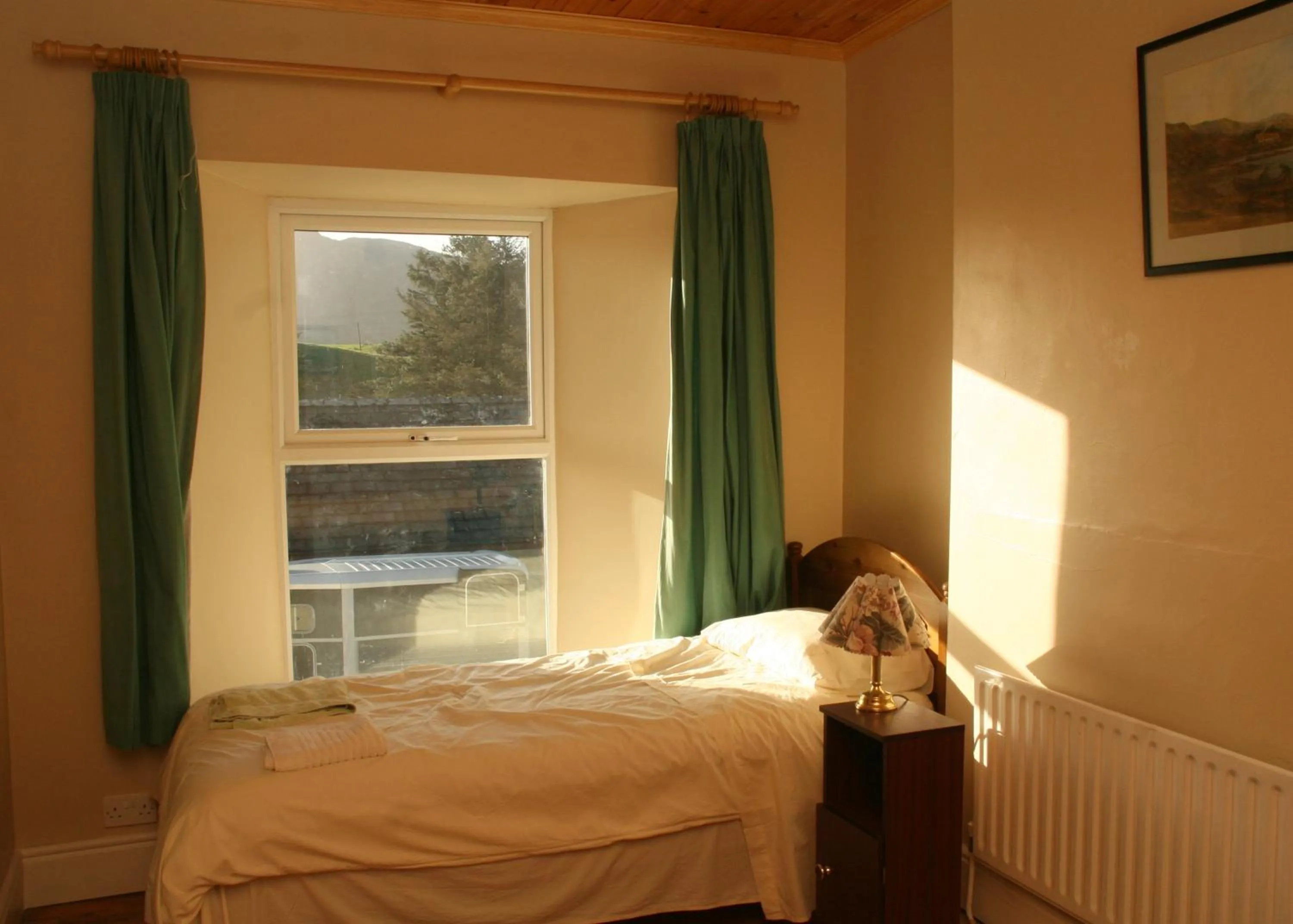 Mountain view, Bed in Castlehouse B&B