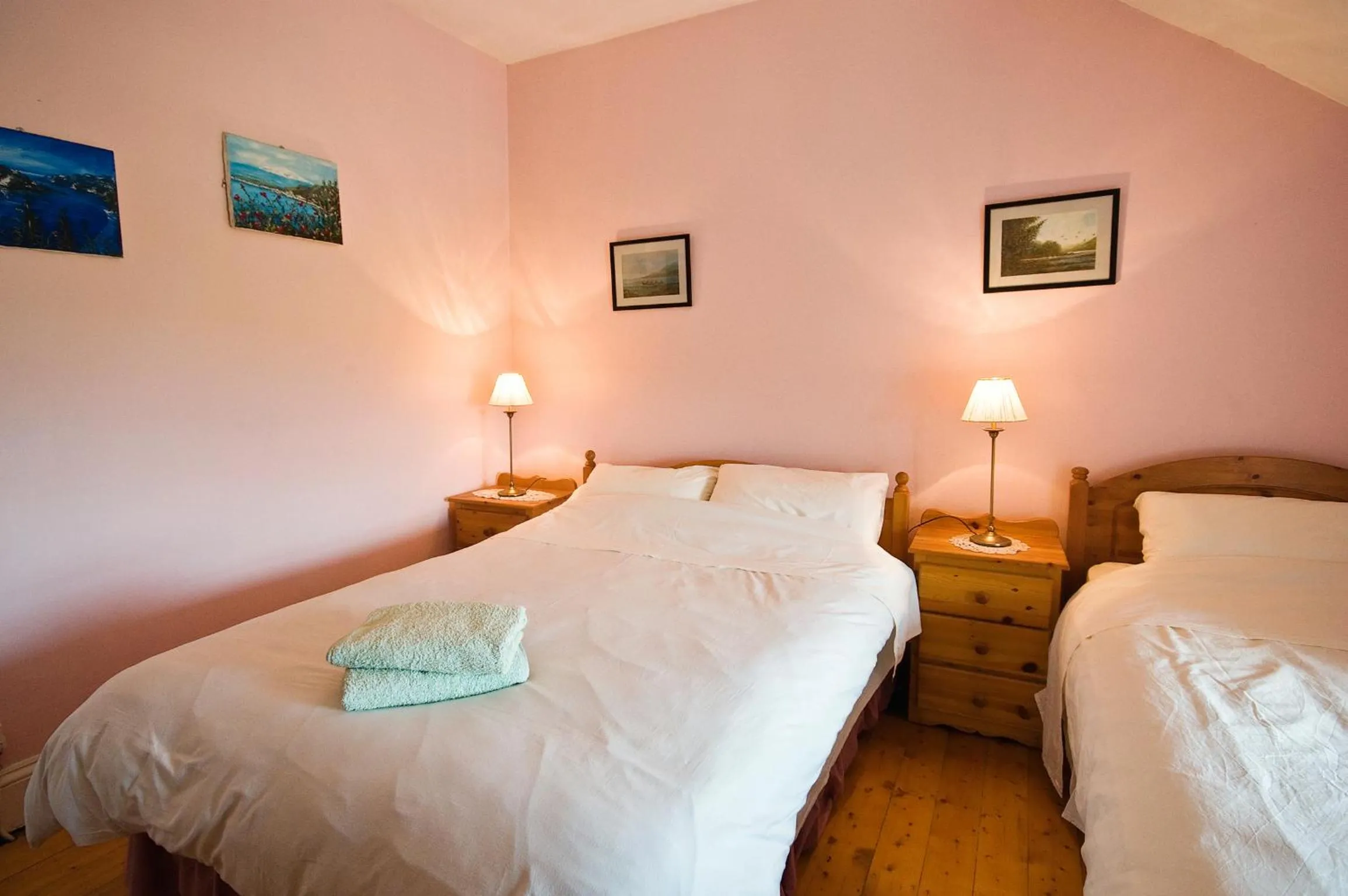 Bedroom, Bed in Castlehouse B&B