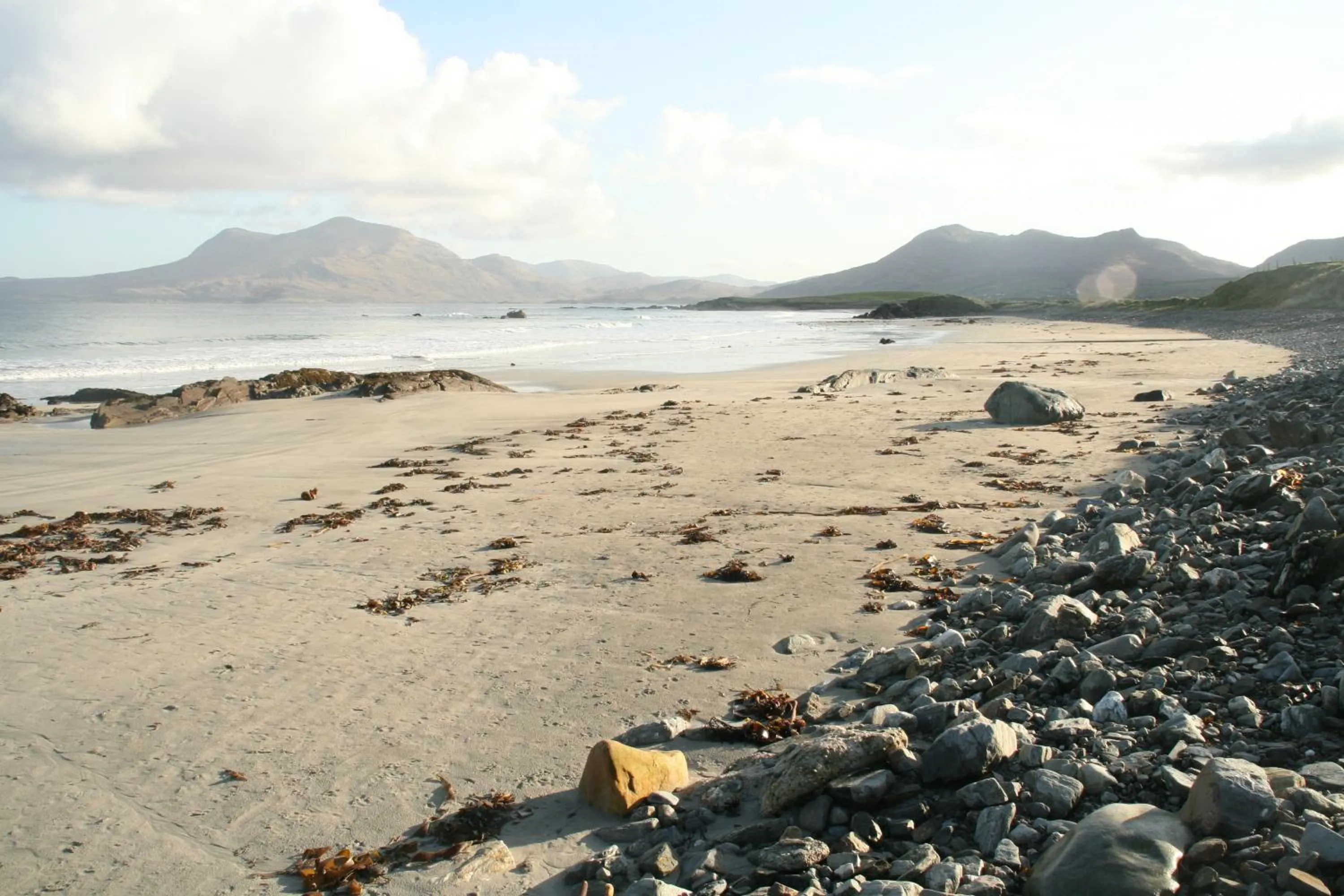 Beach in Castlehouse B&B