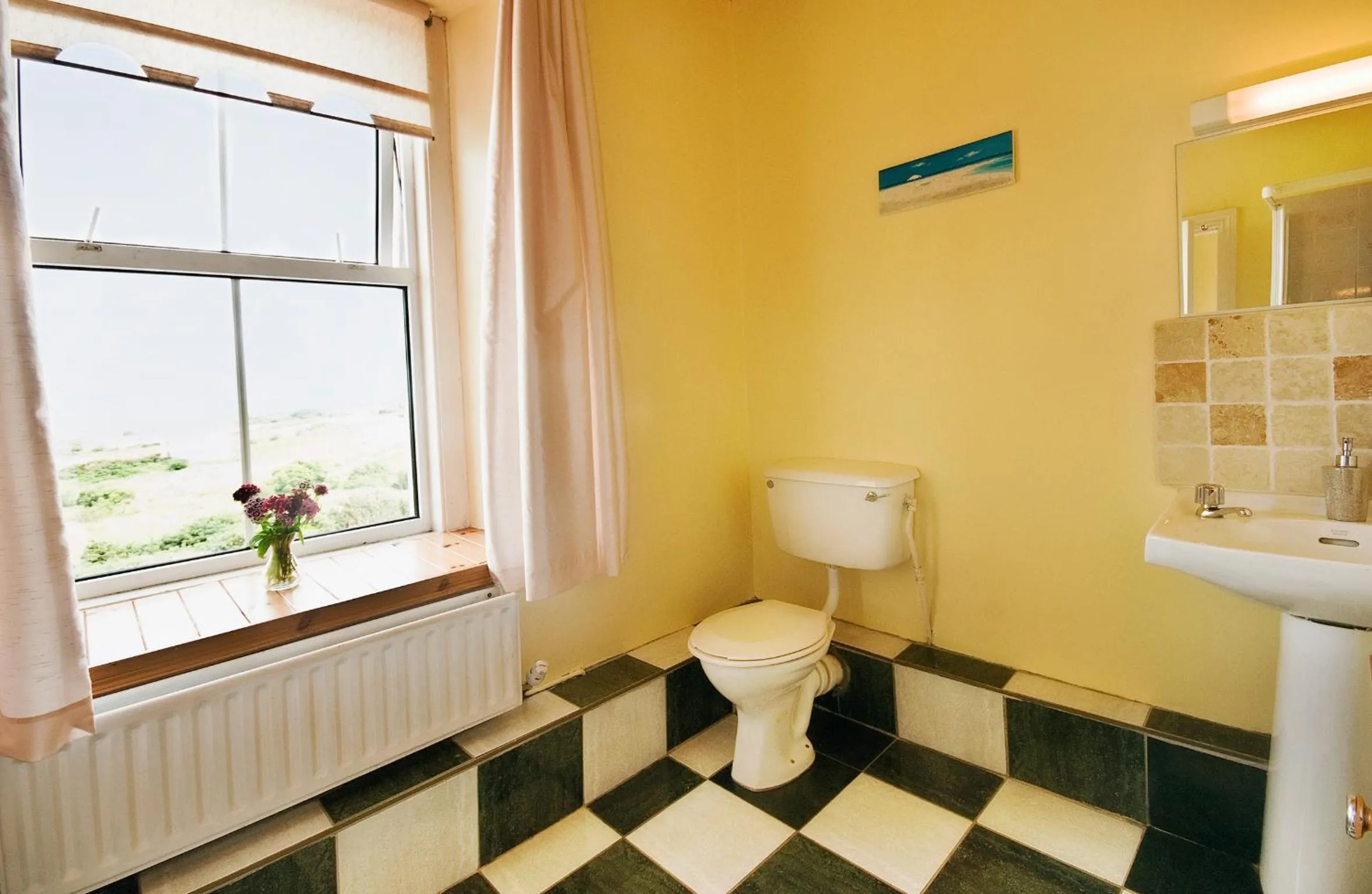 Sea view in Castlehouse B&B