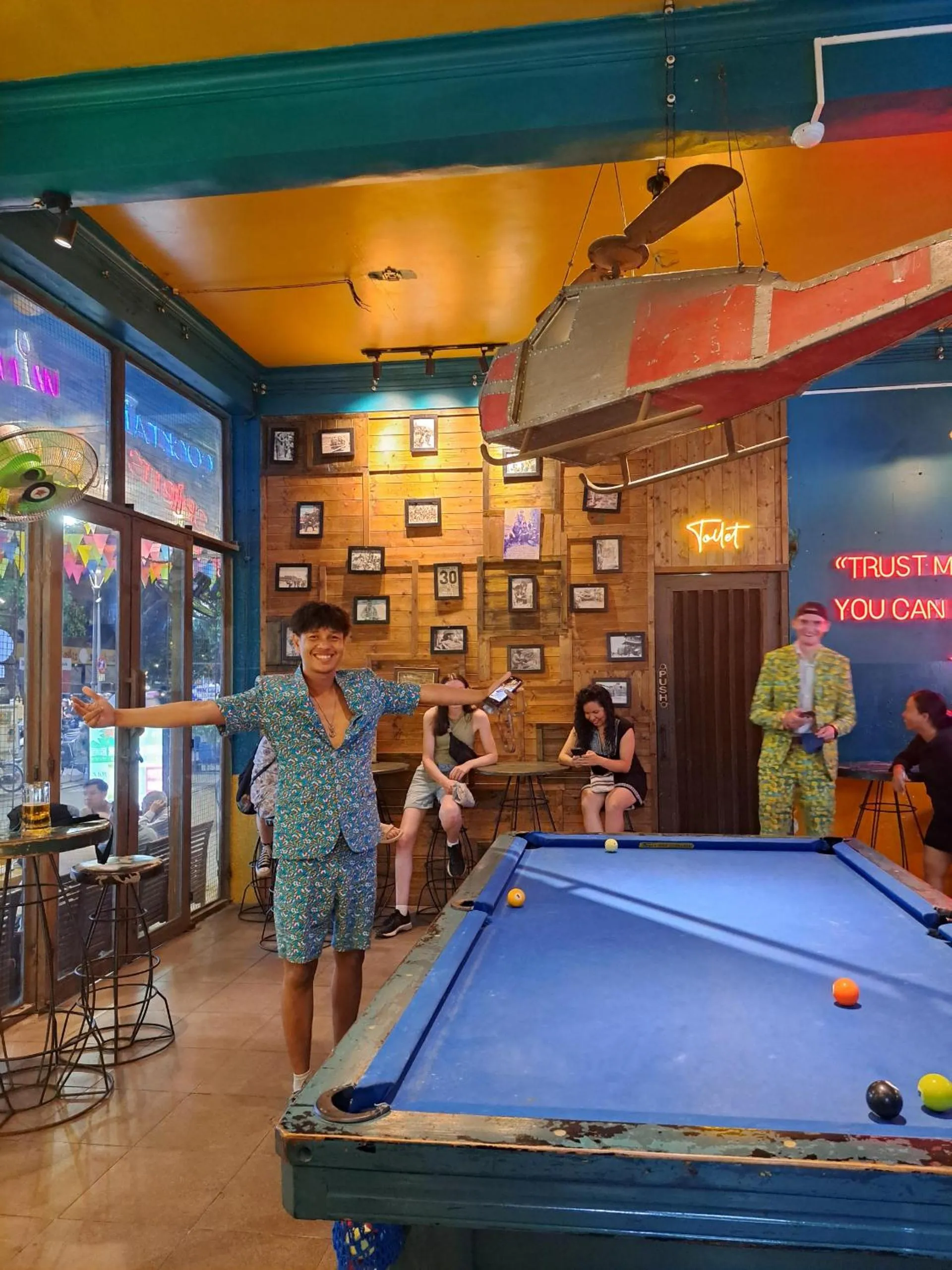 People in DMZ Hostel