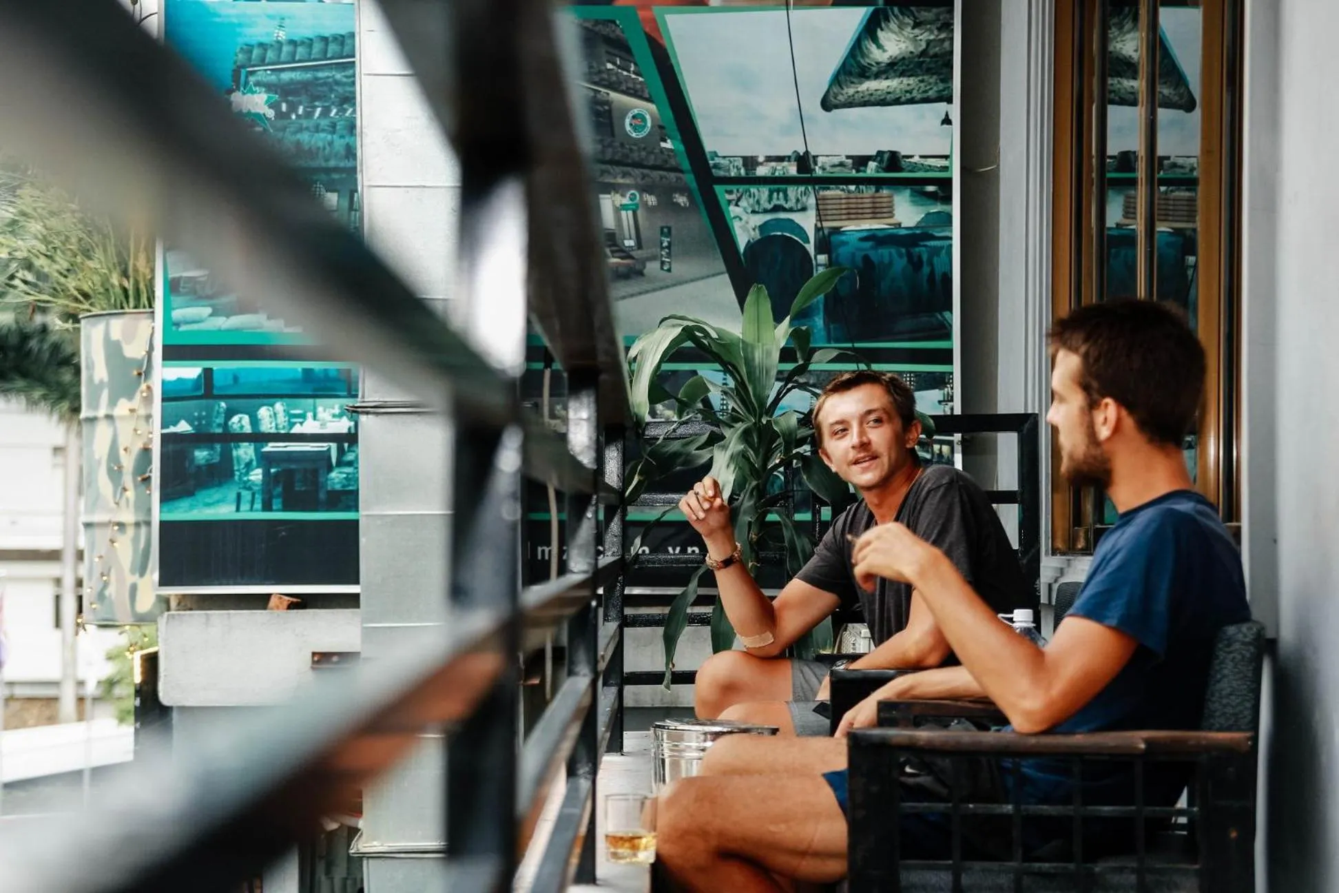 People in DMZ Hostel