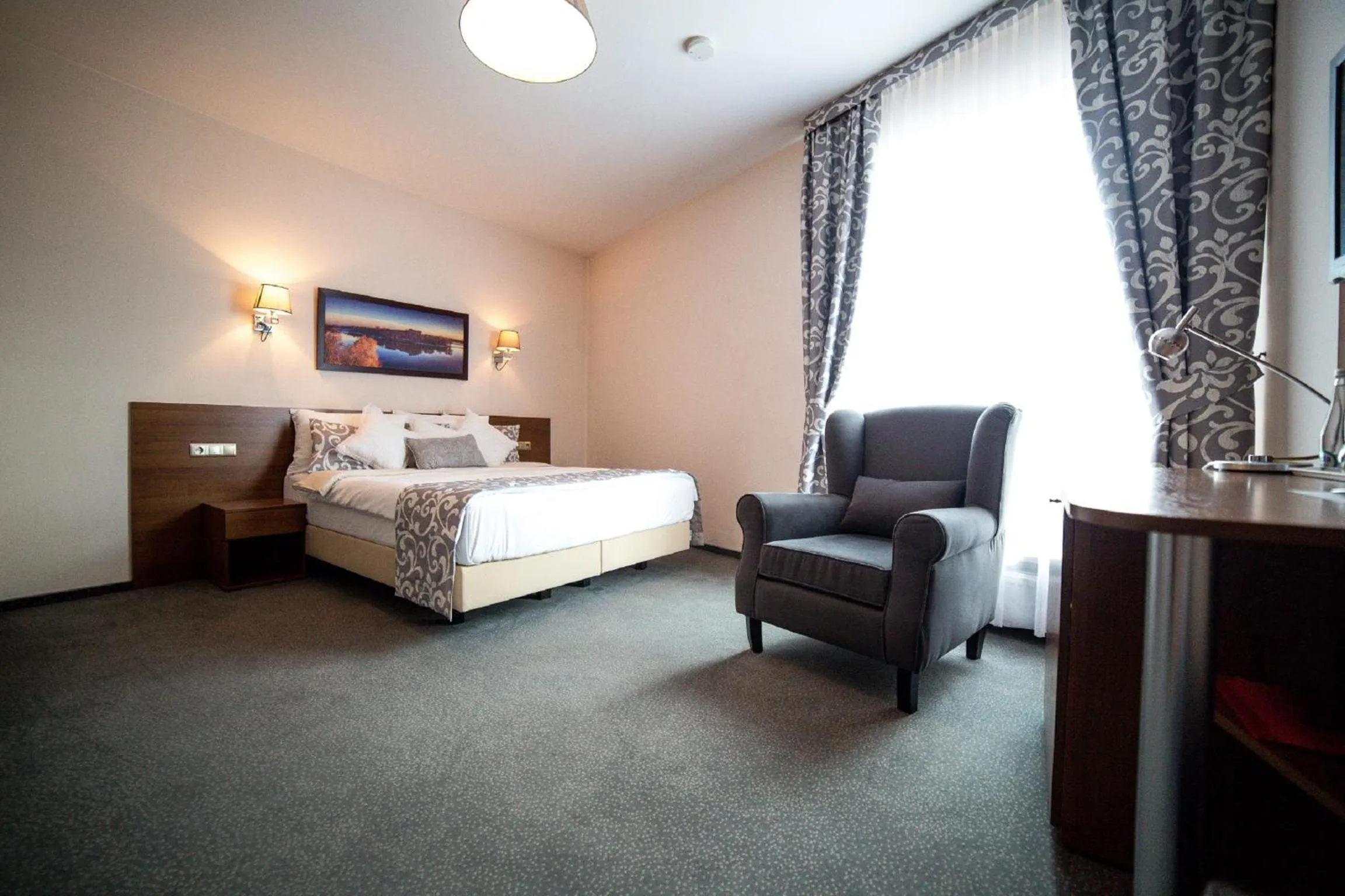 Bed in Hotel Sokołowska Airport Modlin