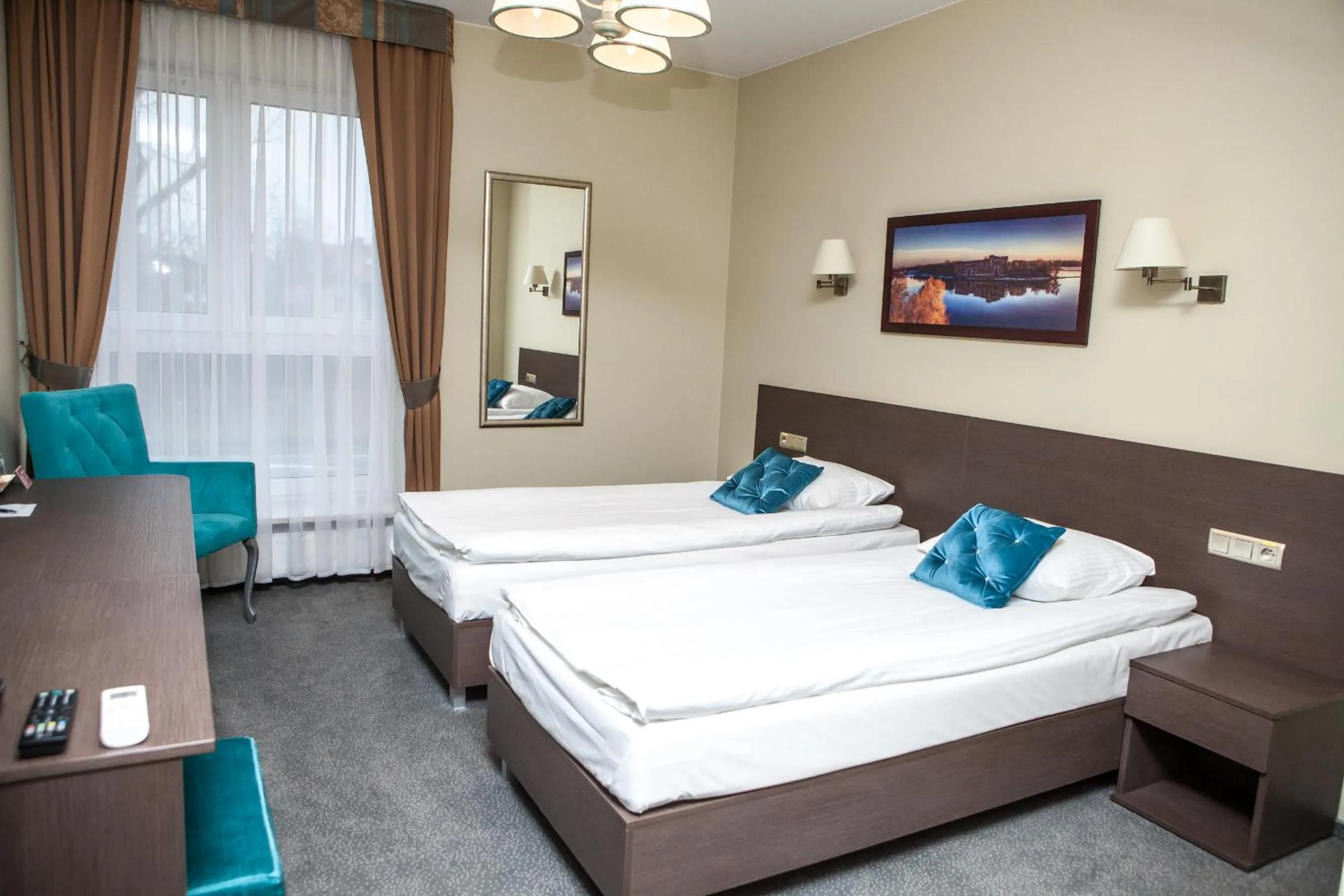 Photo of the whole room, Bed in Hotel Sokołowska Airport Modlin