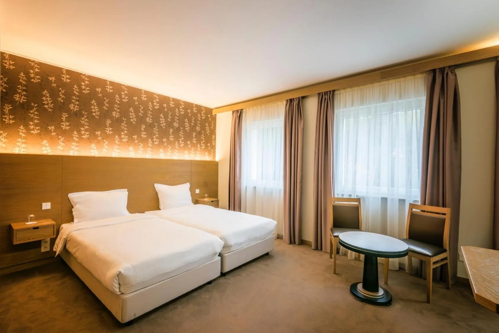 Seating area, Bed in Hotel Bon Repos