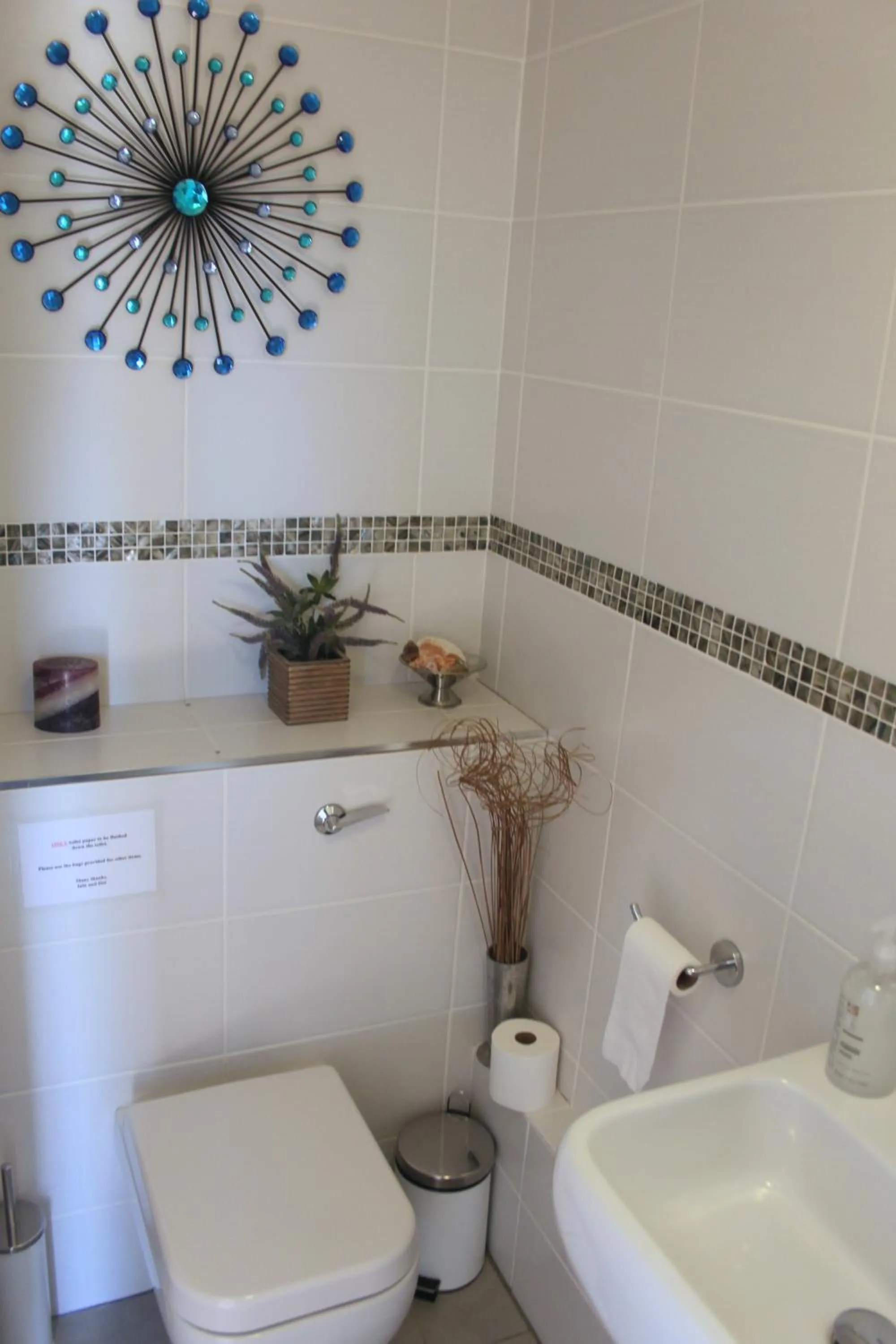 Shower in Dalmore Lodge Guest House