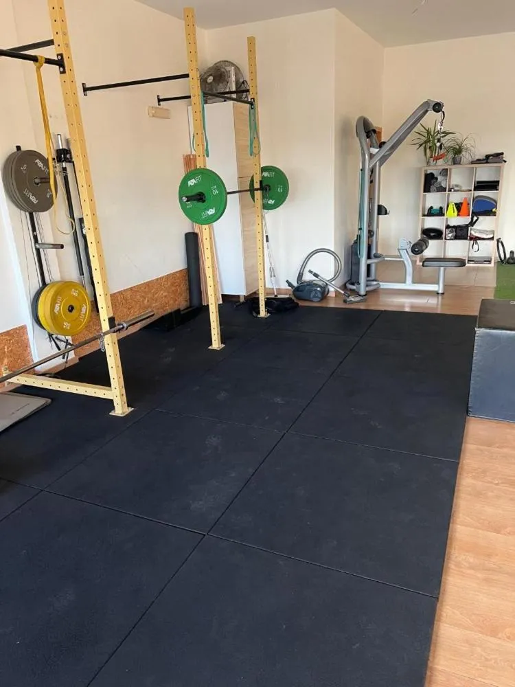 Fitness centre/facilities in Casa Saudade luxury rooms