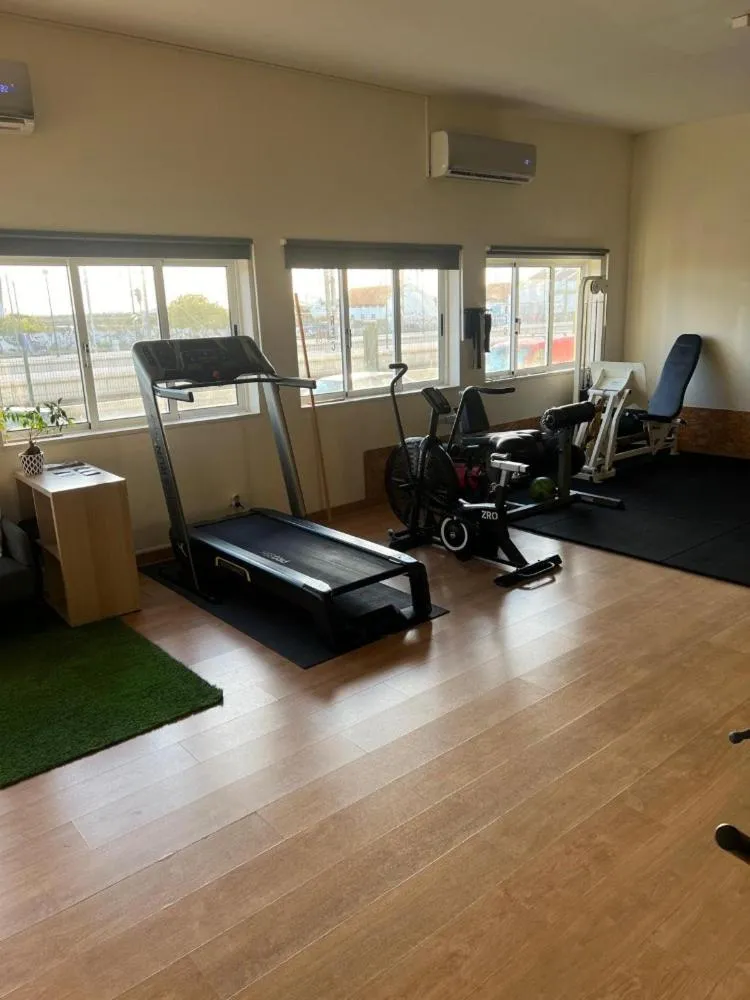Fitness centre/facilities in Casa Saudade luxury rooms