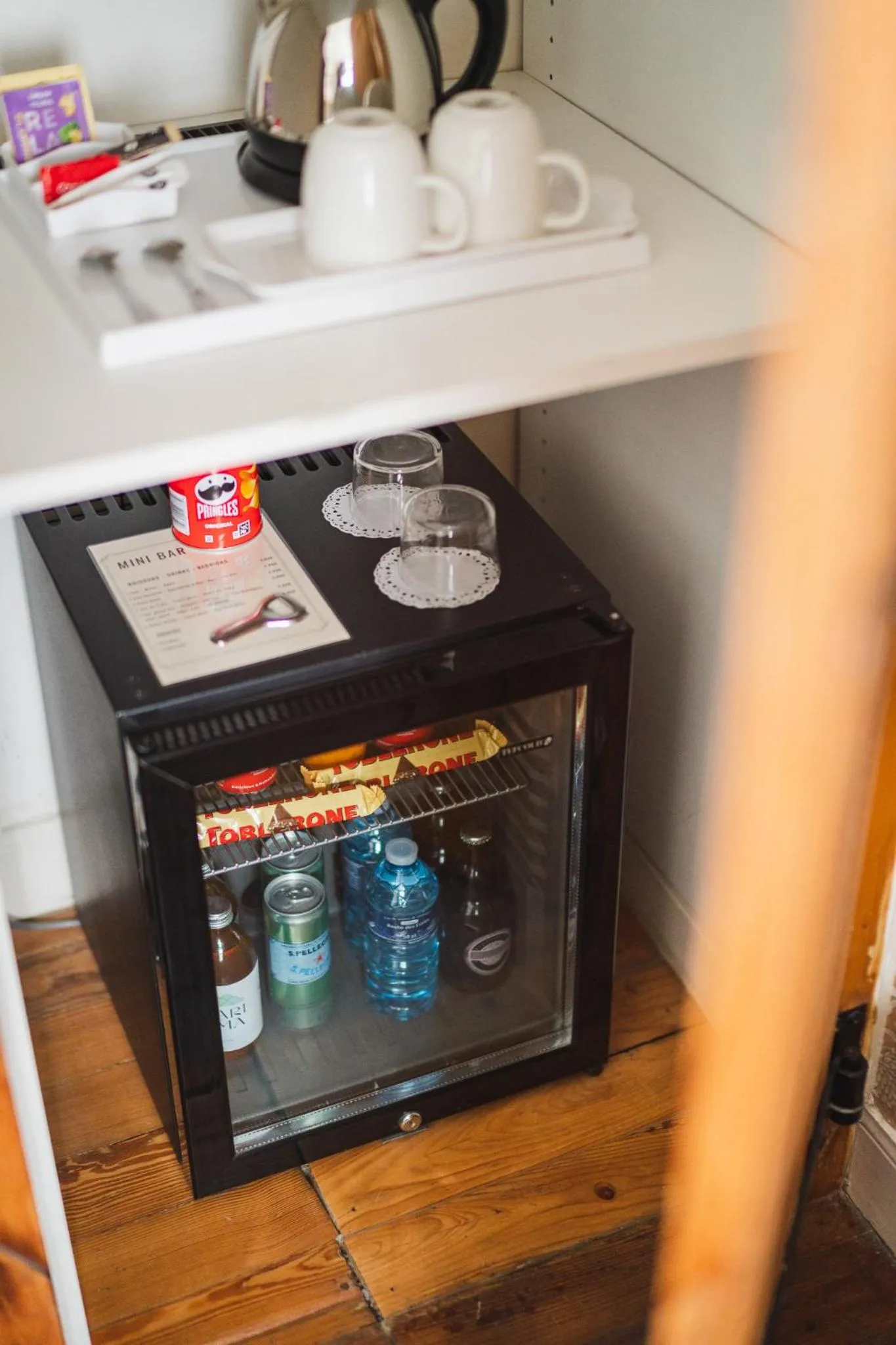 minibar in Hotel Edouard VII