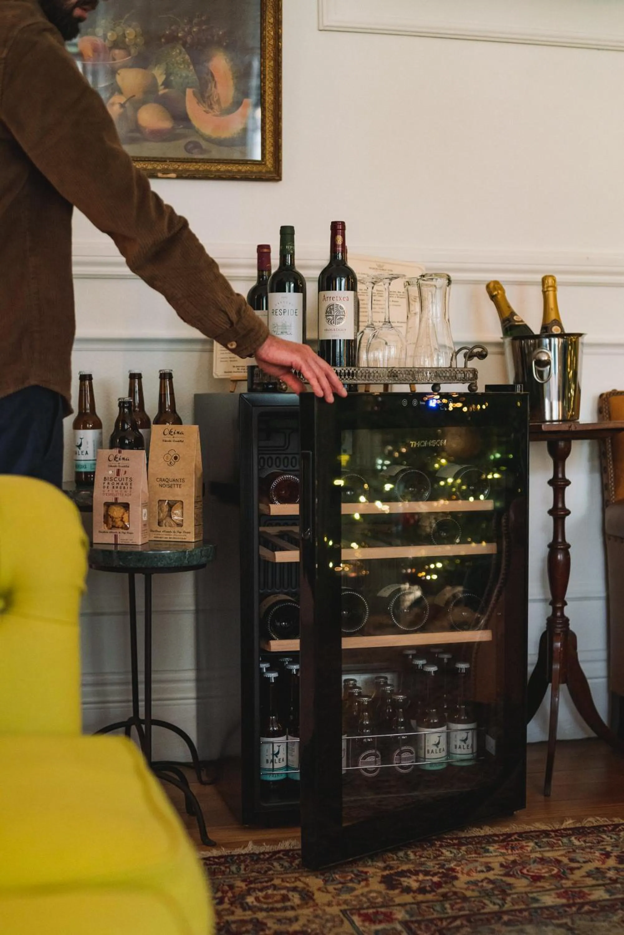 Living room in Hotel Edouard VII