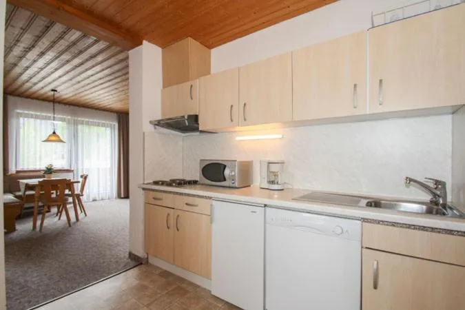 Kitchen or kitchenette in Haus Moni