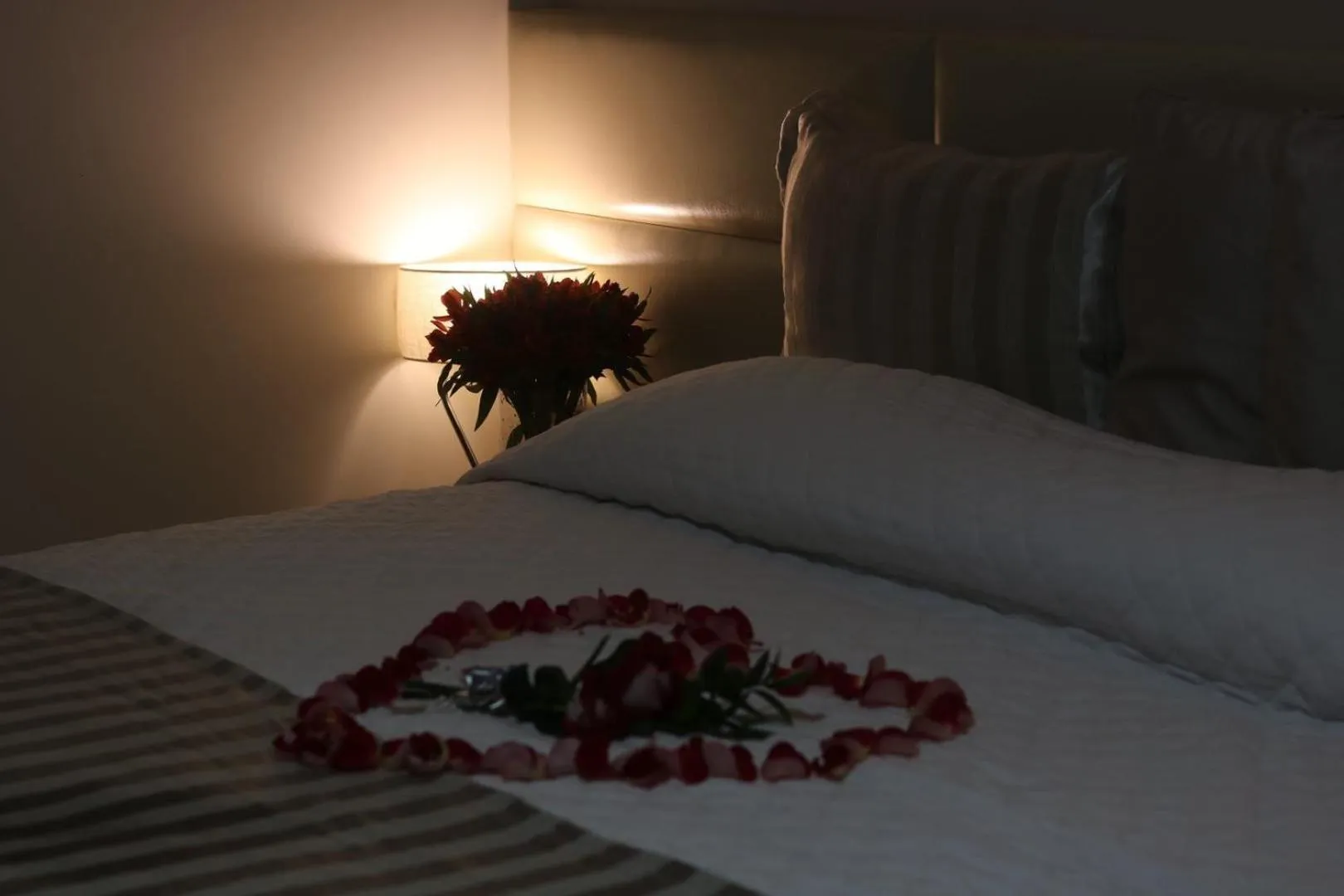 Bed in Laguna Plaza Hotel