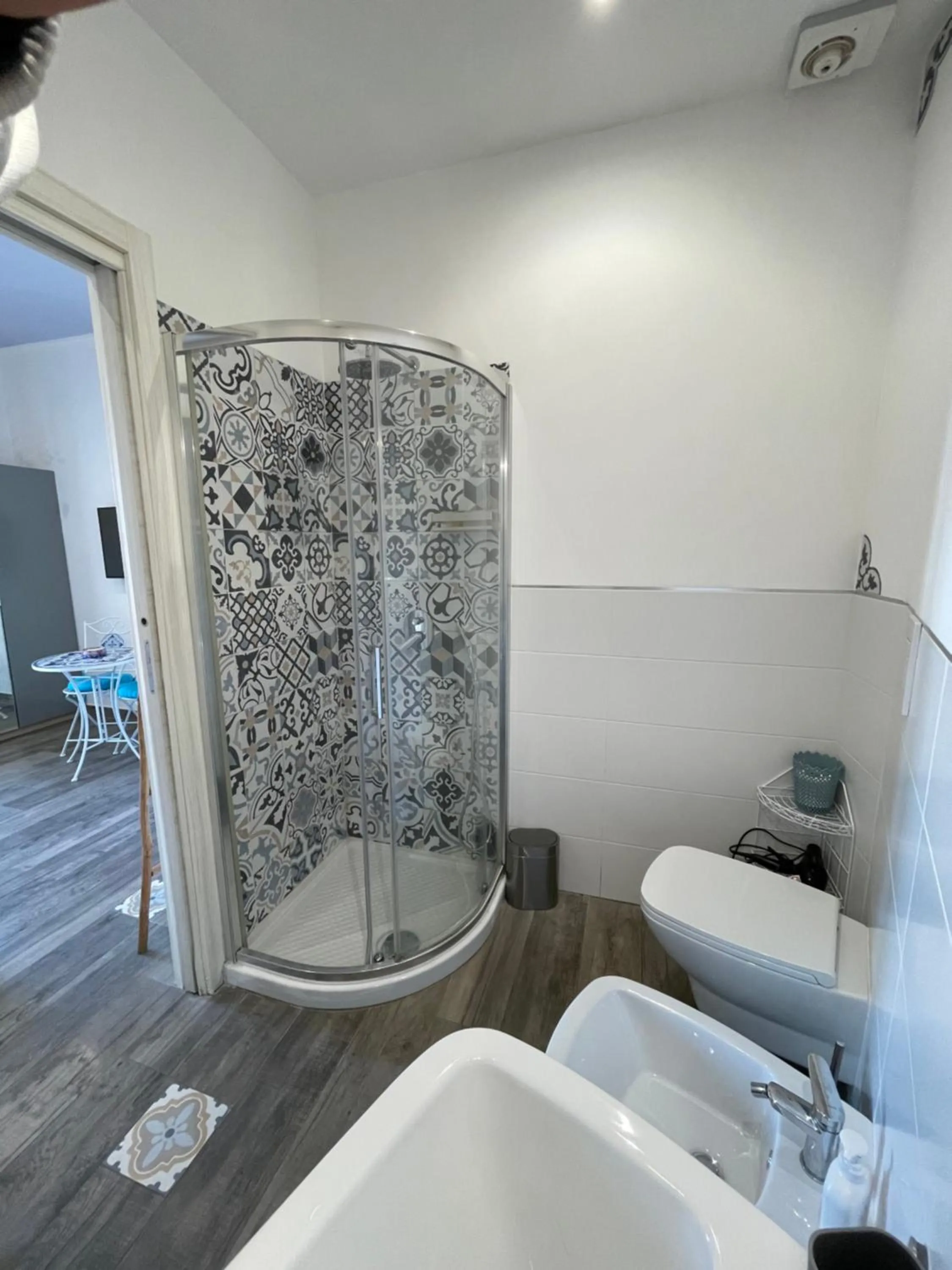 Shower in Dimora Bellini