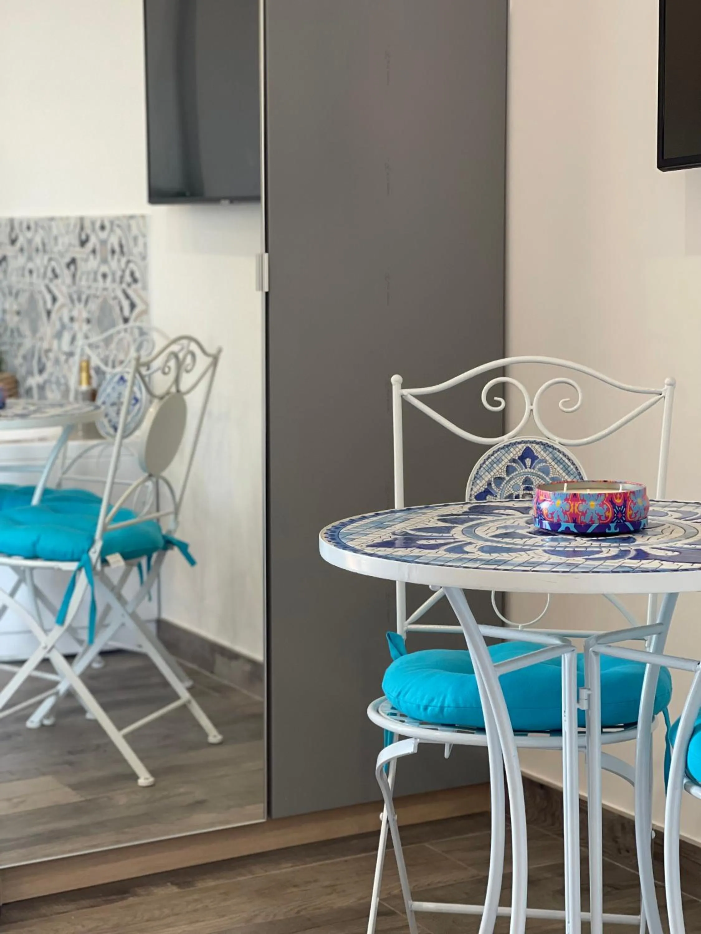 Seating area in Dimora Bellini