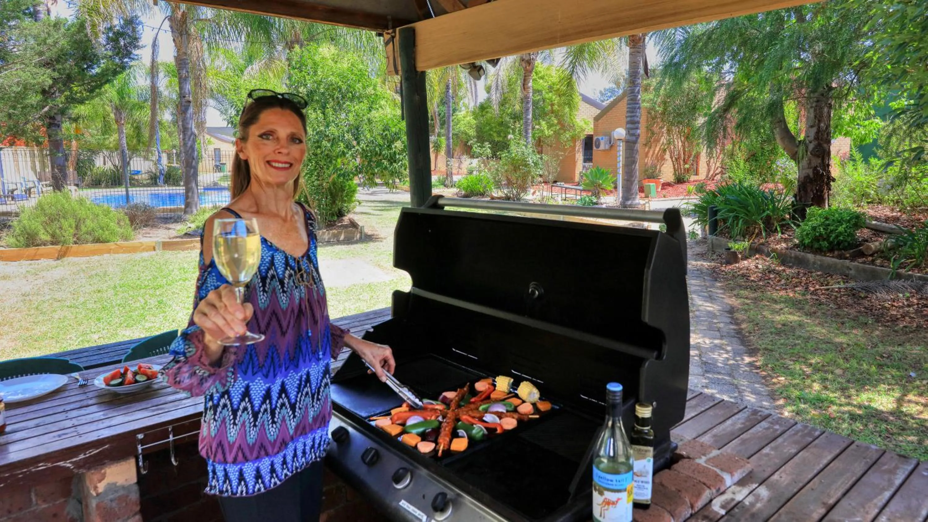 BBQ facilities in Executive Hideaway