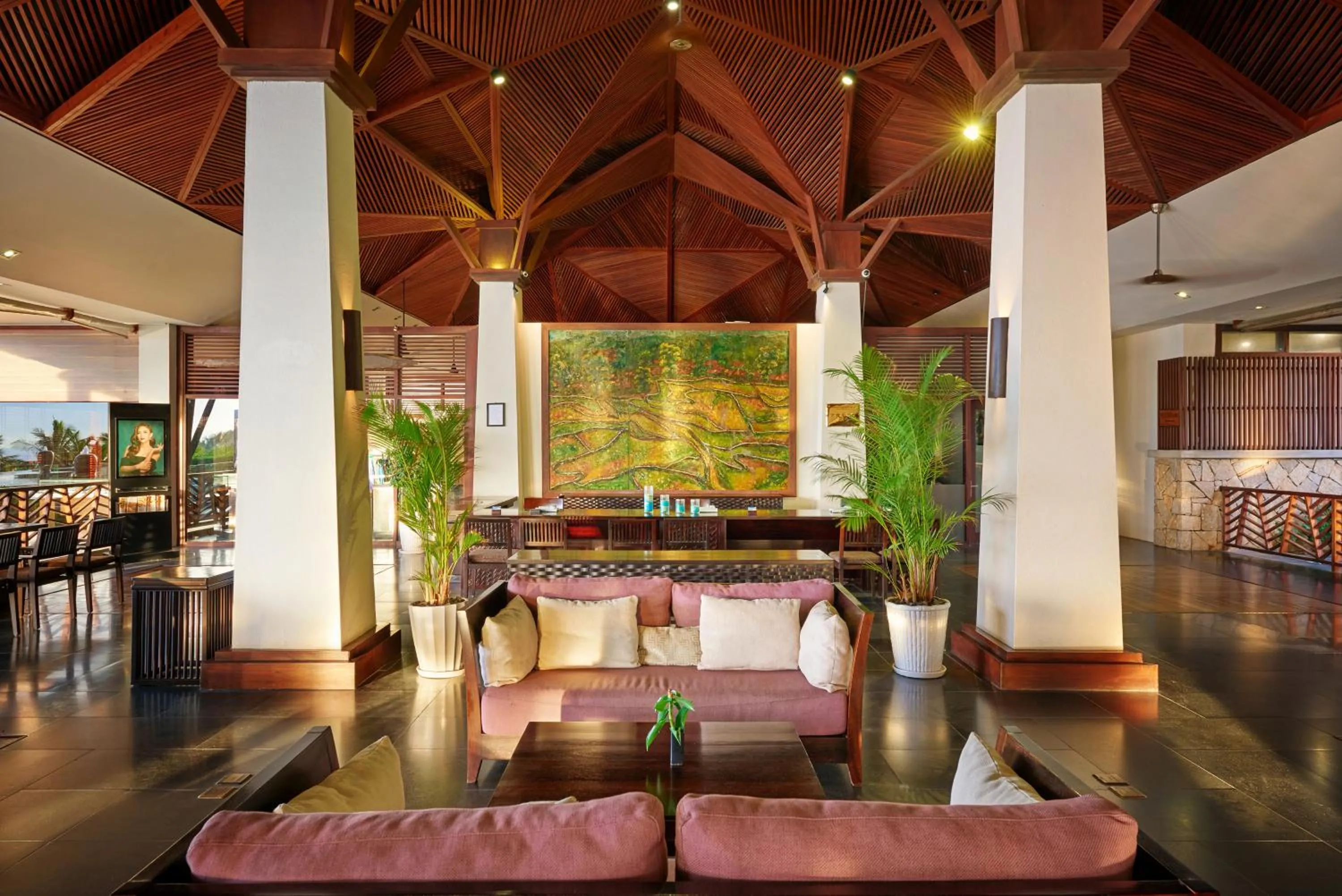 Communal lounge/ TV room in Amiana Resort Nha Trang