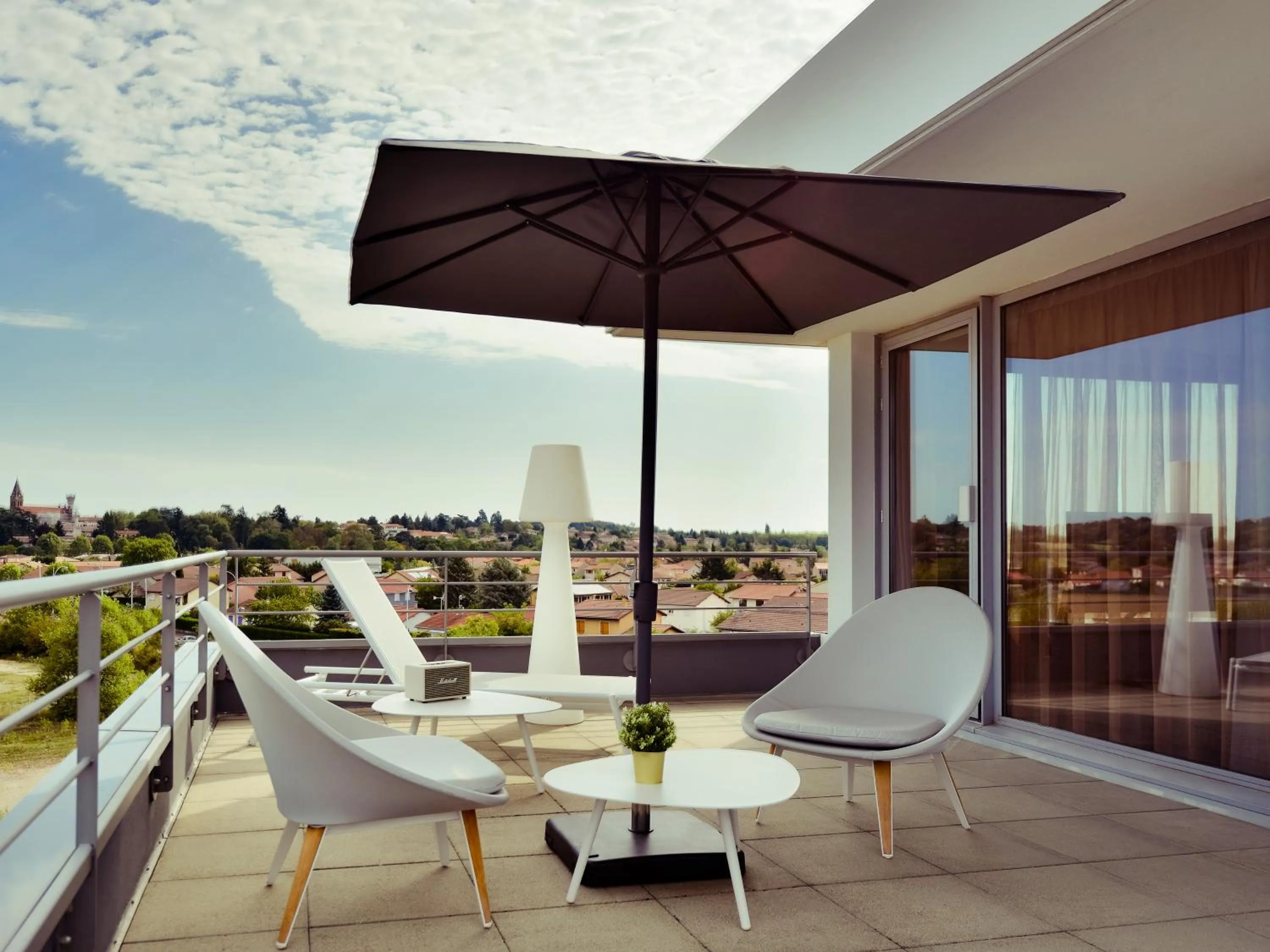 Balcony/Terrace in Mercure Lyon Genas Eurexpo