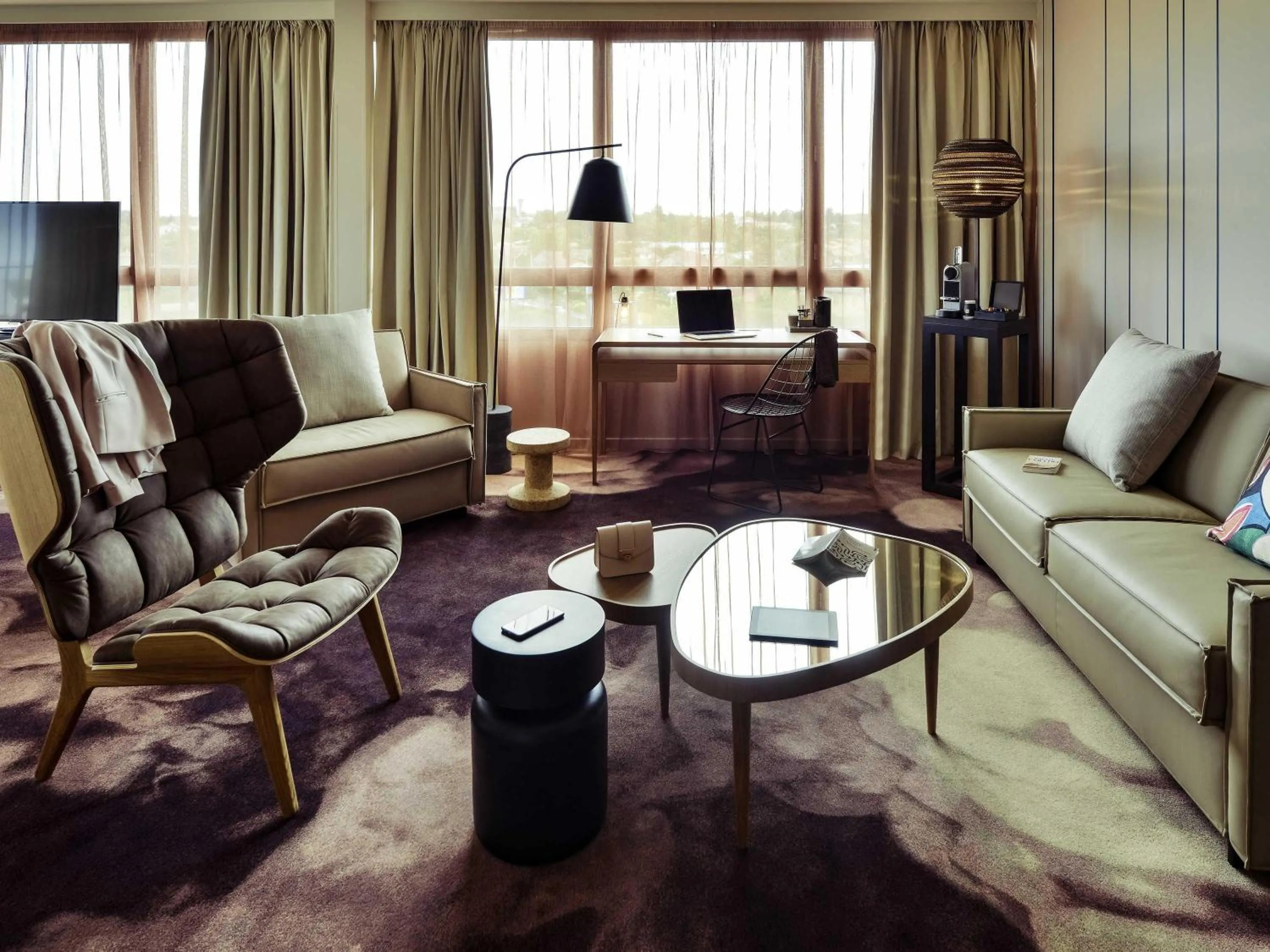 Bedroom in Mercure Lyon Genas Eurexpo