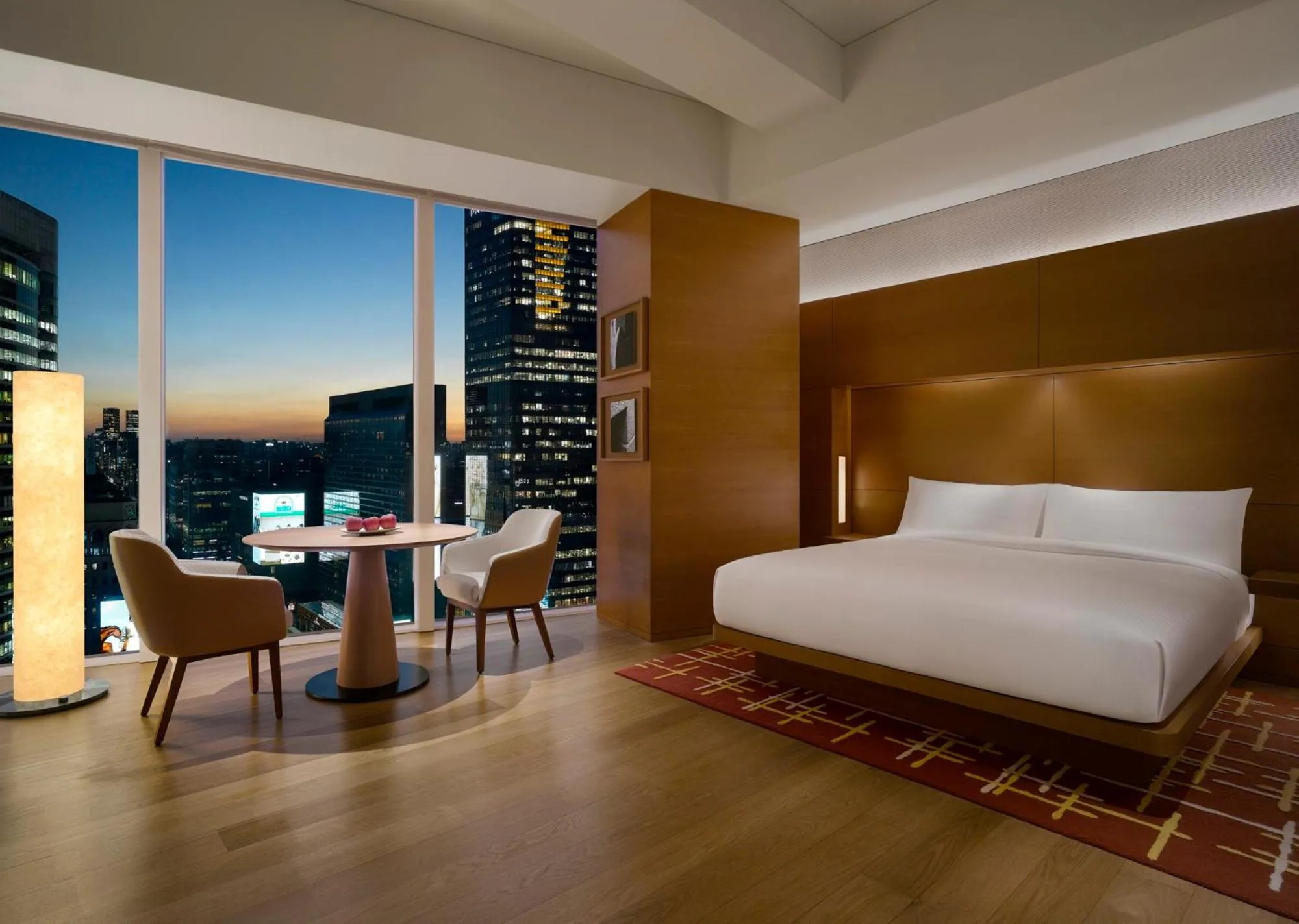 Bed in Park Hyatt Seoul