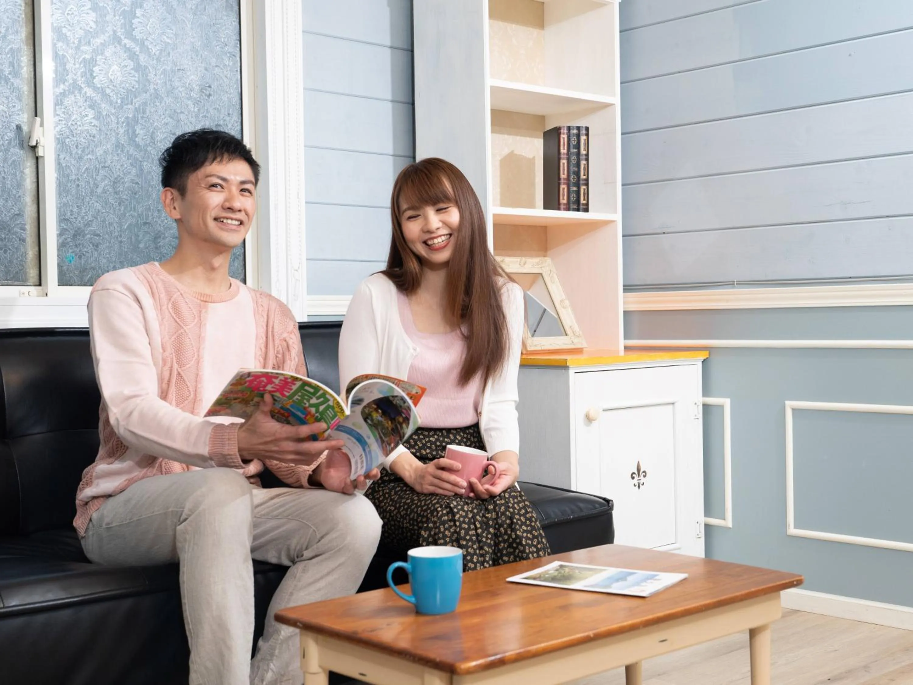 People in Cottage Morinokokage