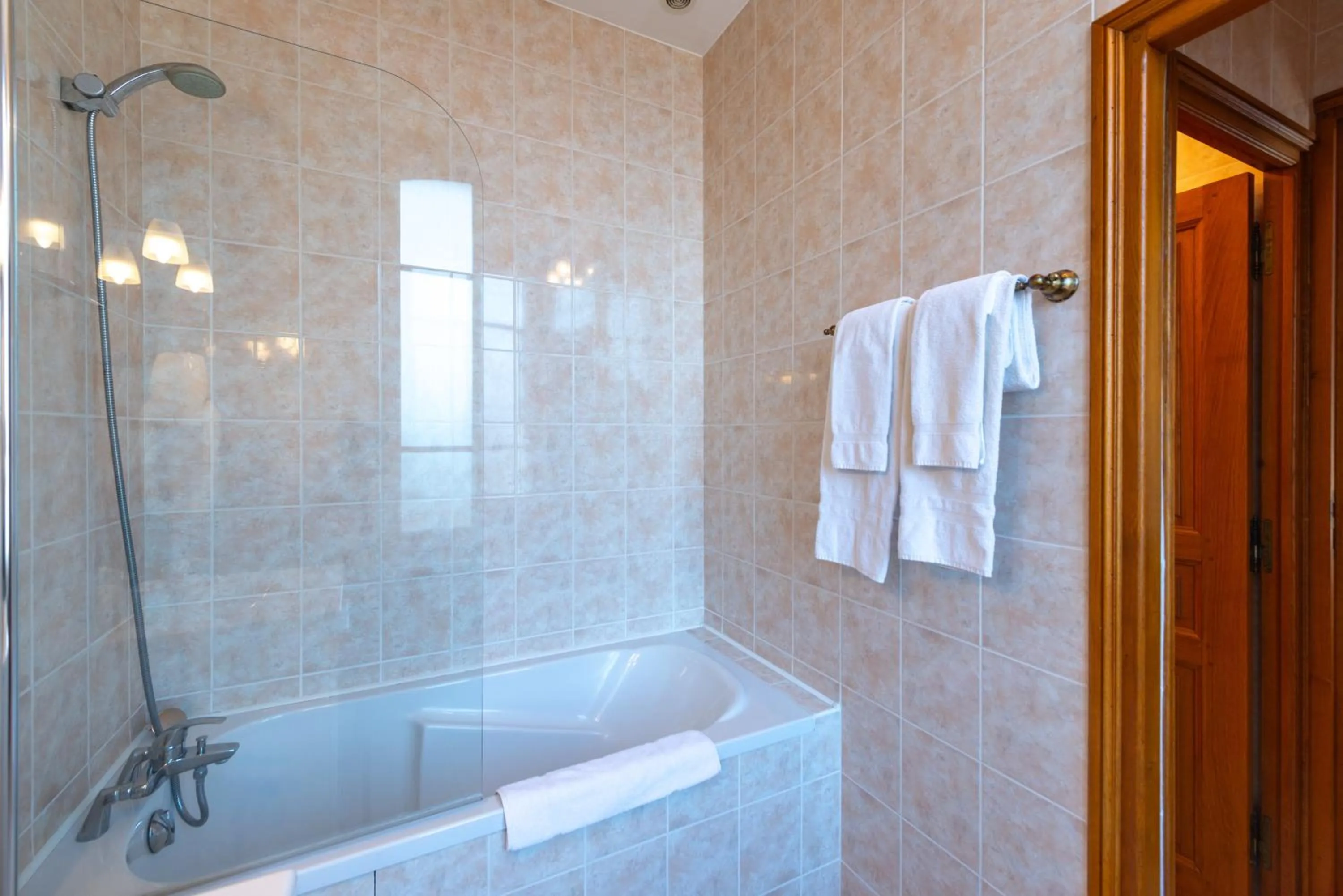 Bathroom in Logis Hotel de La Cloche