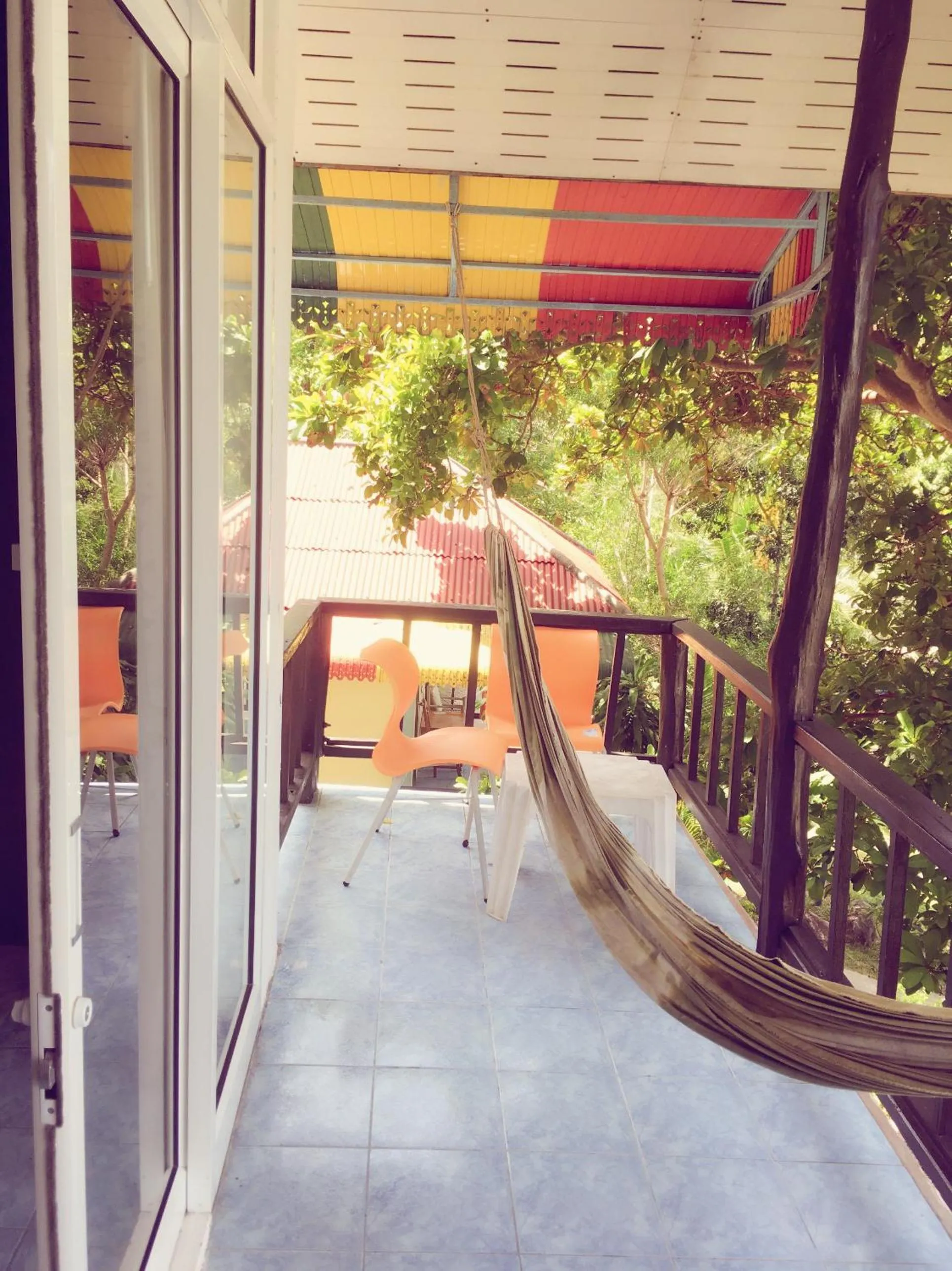 Balcony/Terrace in Reggae Village Haad Salad