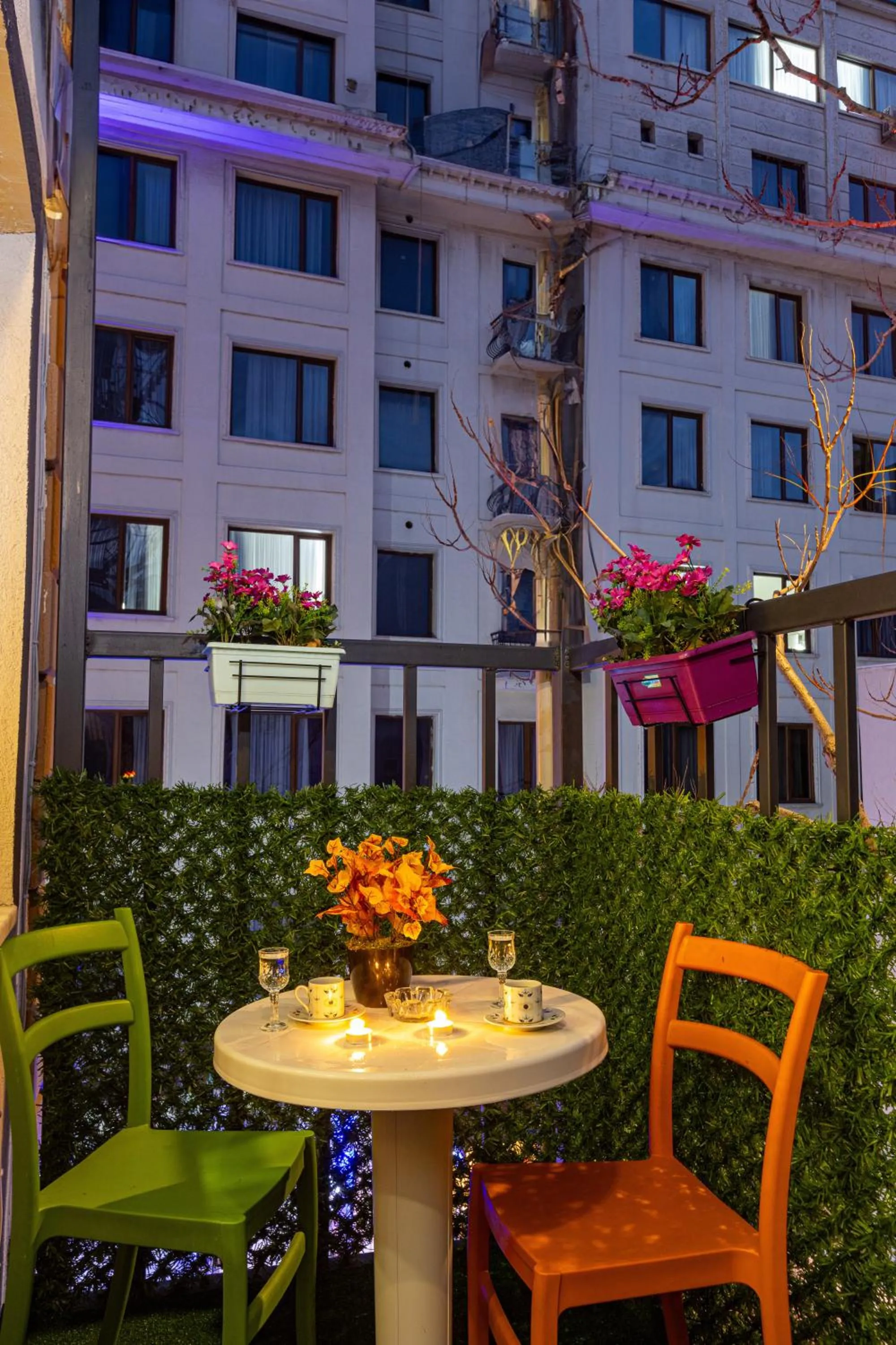 Patio in APOLLO HOTEL & APARTMENtS