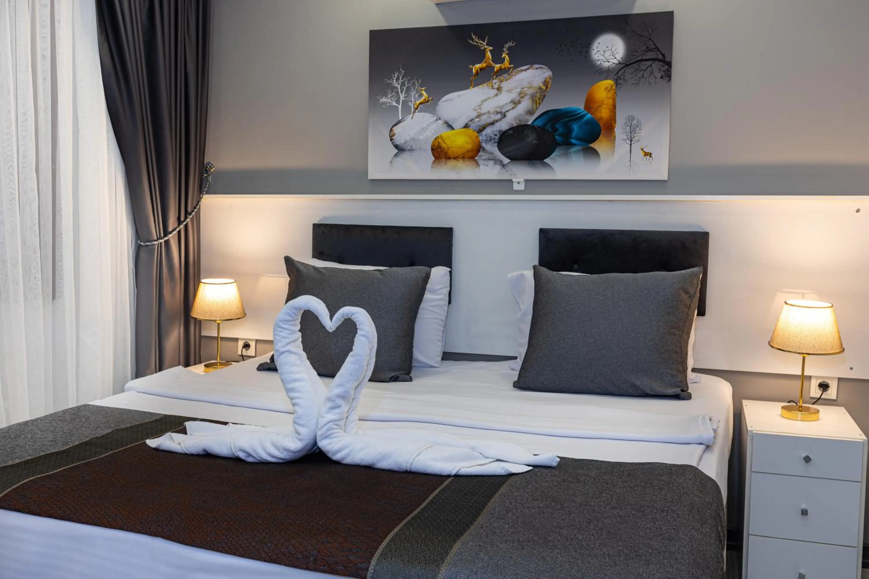 Photo of the whole room, Bed in APOLLO HOTEL & APARTMENtS