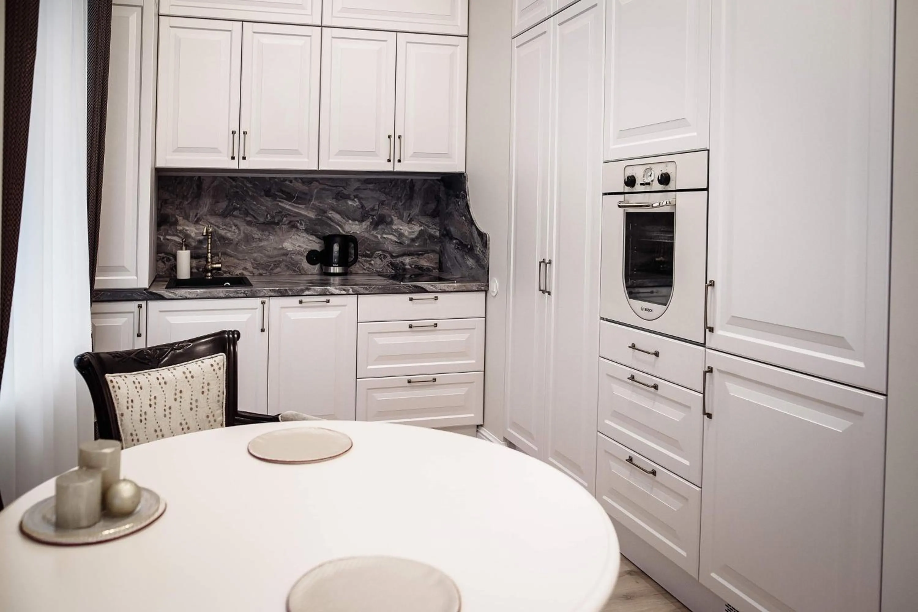 Dining area in Kranto apartaments