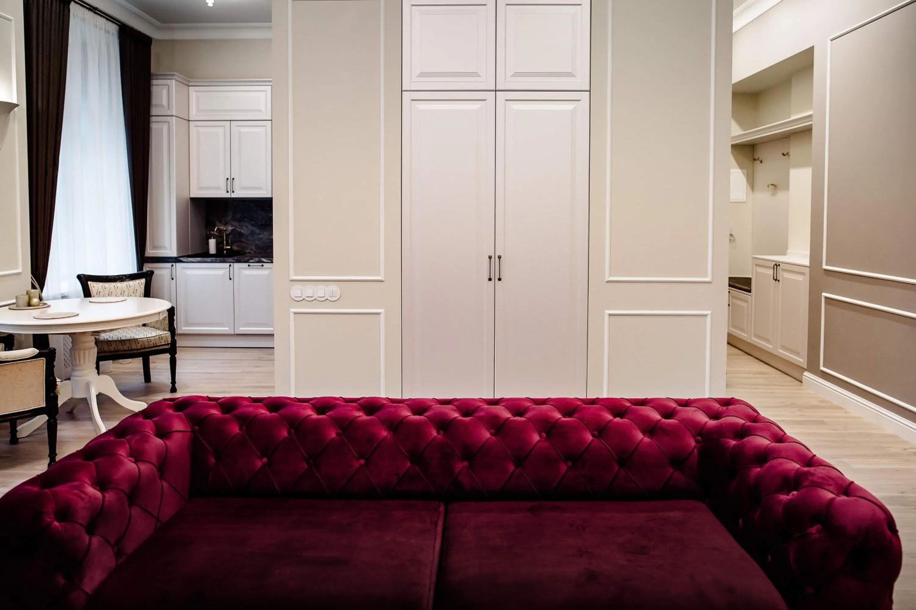 Communal lounge/ TV room in Kranto apartaments