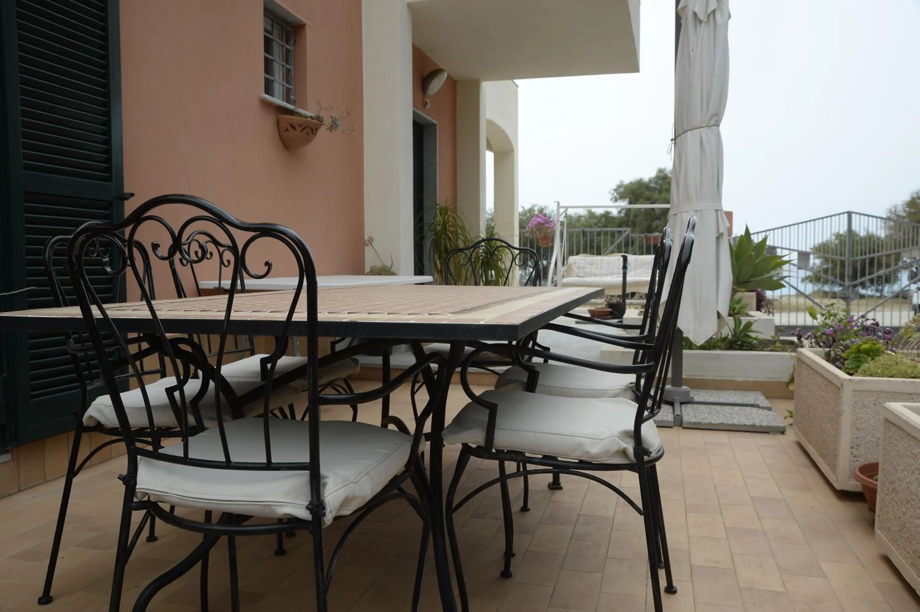 Patio in Il Sestante B&B