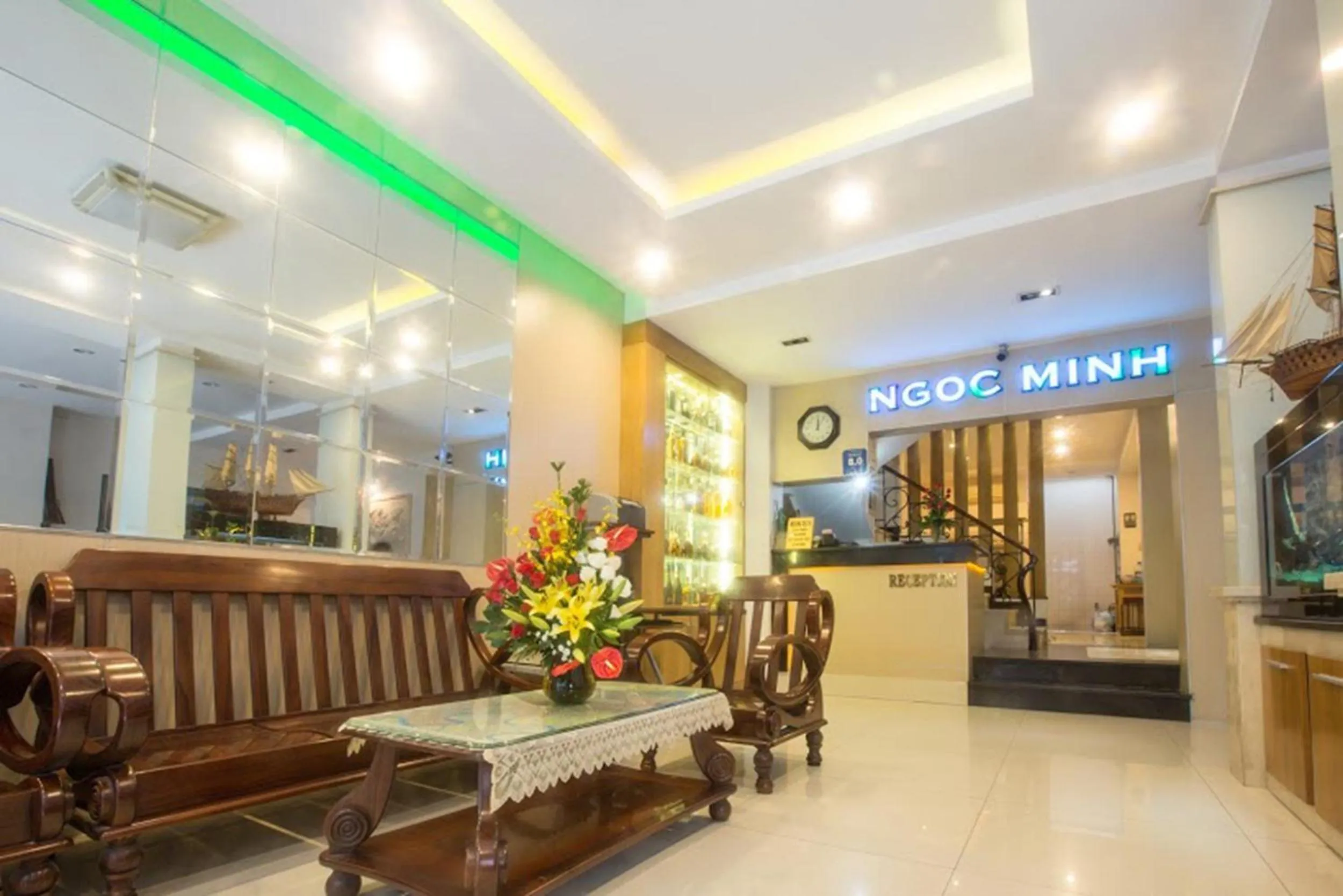 Lobby or reception in Ngoc Minh Hotel