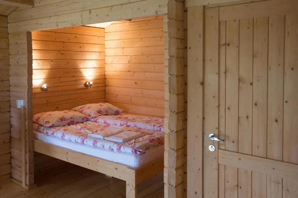 Bed in Hunkubakkar Guesthouse