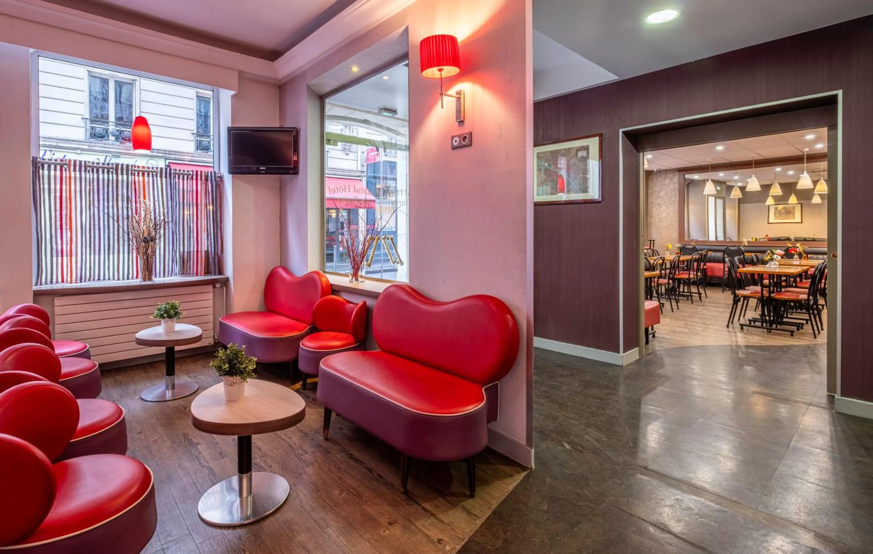 Lobby or reception in Grand Hôtel De Turin